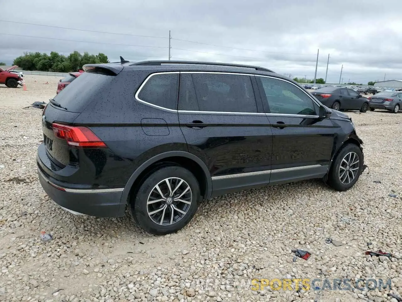 3 fotografías del automóvil dañado 3VV3B7AX7LM153778 VOLKSWAGEN TIGUAN 2020