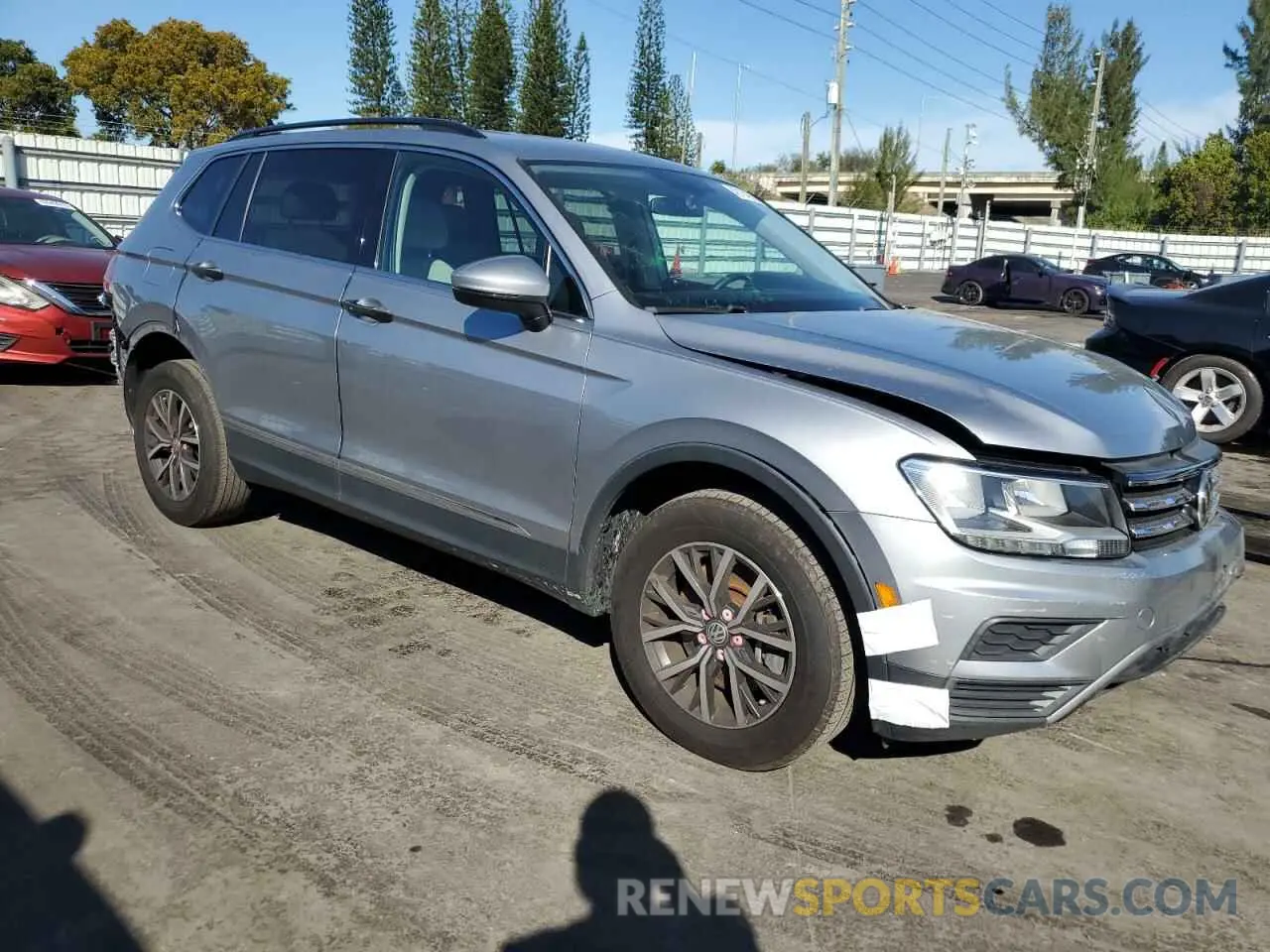 4 fotografías del automóvil dañado 3VV3B7AX8LM036808 VOLKSWAGEN TIGUAN 2020