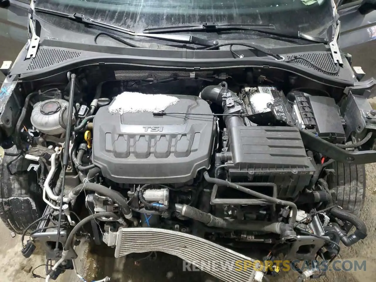12 fotografías del automóvil dañado 3VV0B7AX2MM043676 VOLKSWAGEN TIGUAN 2021