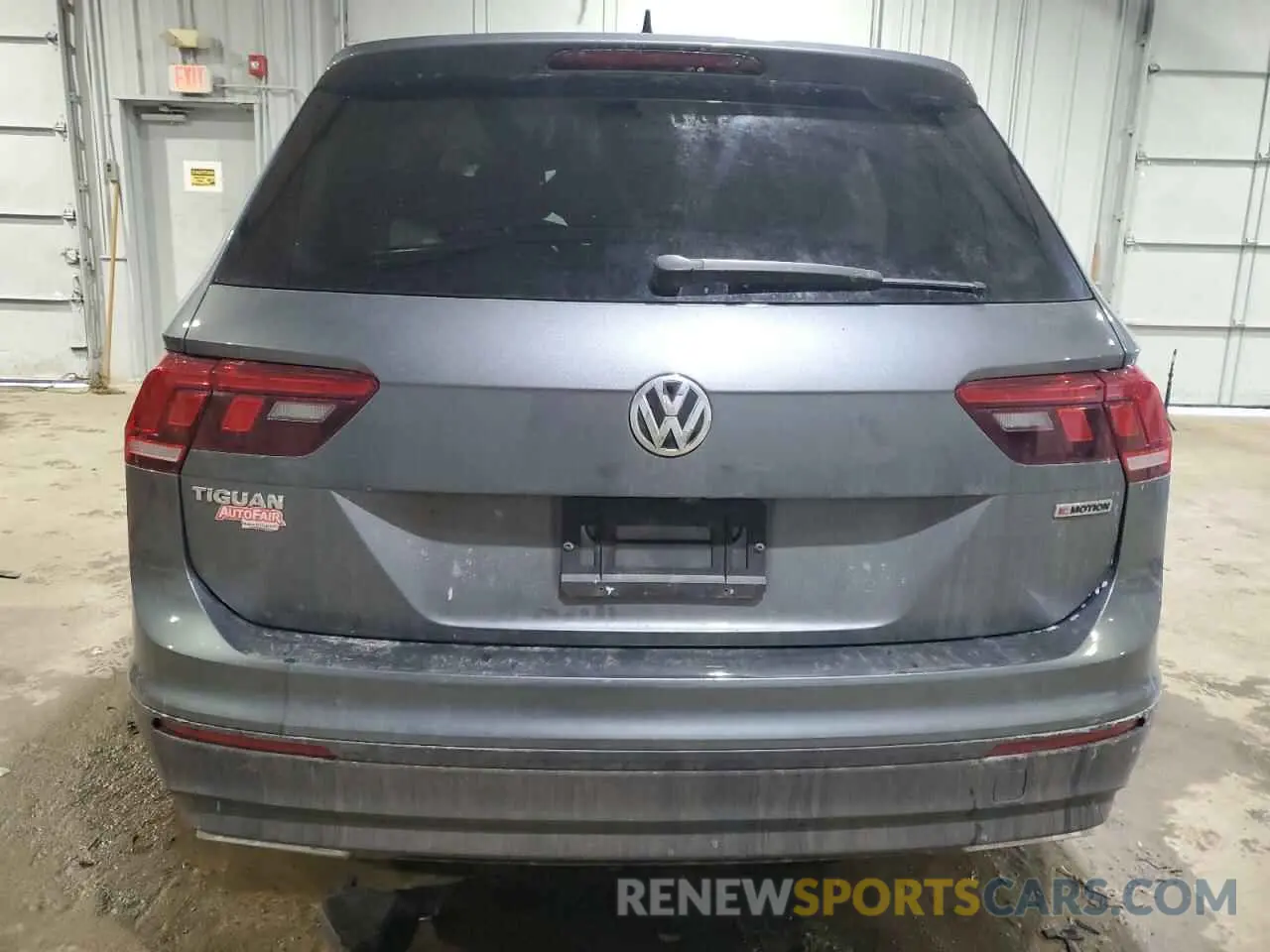 6 fotografías del automóvil dañado 3VV0B7AX2MM043676 VOLKSWAGEN TIGUAN 2021