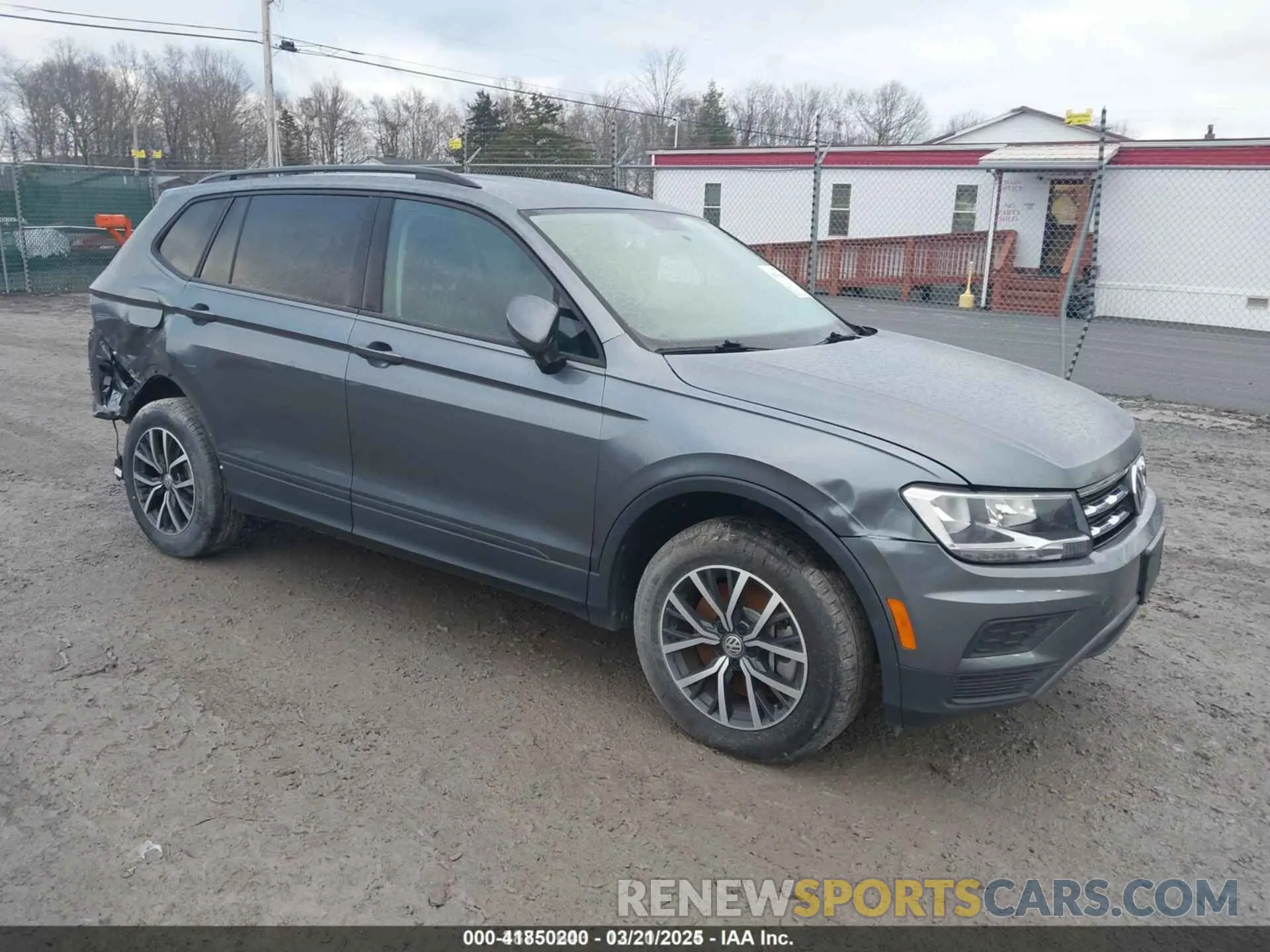 1 fotografías del automóvil dañado 3VV0B7AX3MM038342 VOLKSWAGEN TIGUAN 2021