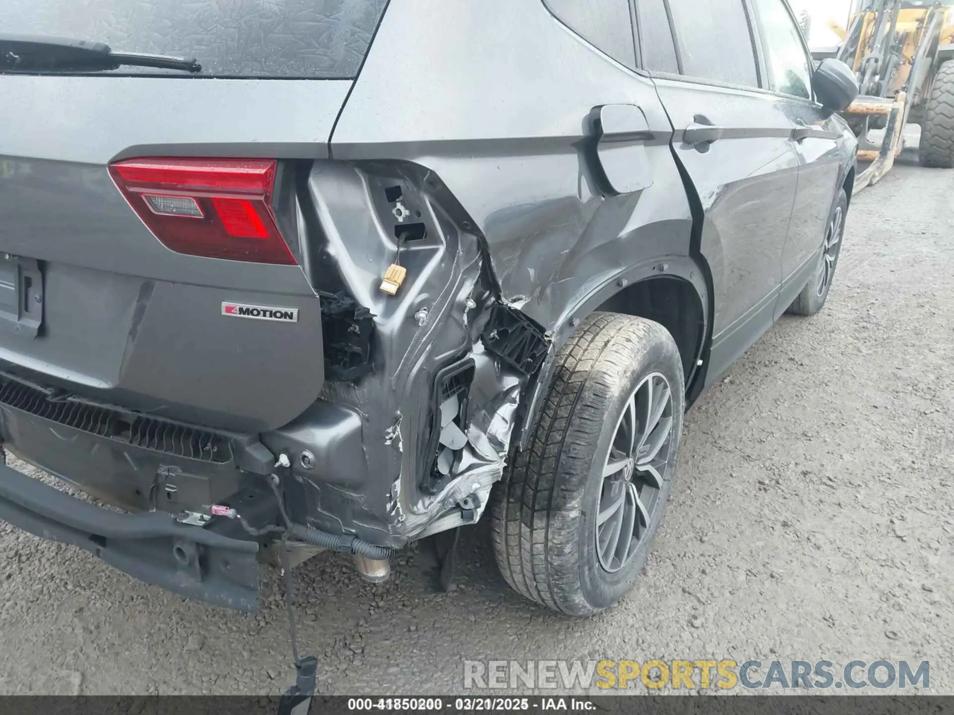 6 fotografías del automóvil dañado 3VV0B7AX3MM038342 VOLKSWAGEN TIGUAN 2021