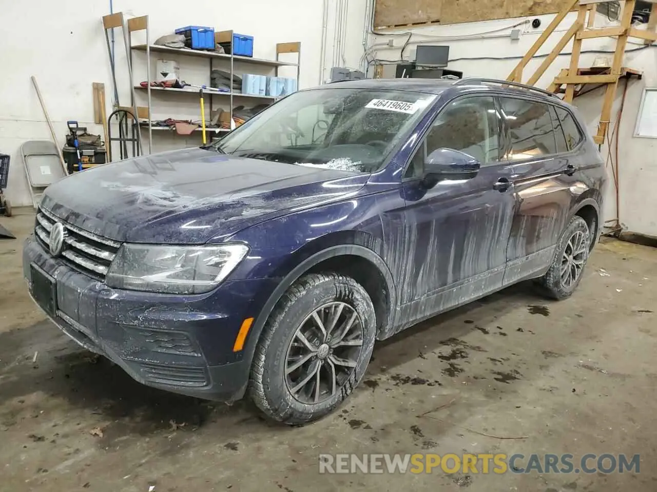 1 fotografías del automóvil dañado 3VV0B7AX3MM142099 VOLKSWAGEN TIGUAN 2021