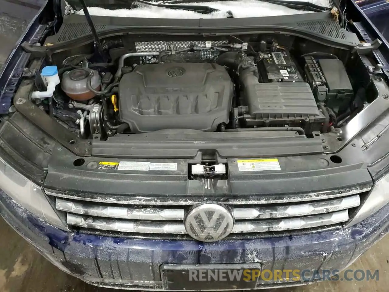 12 fotografías del automóvil dañado 3VV0B7AX3MM142099 VOLKSWAGEN TIGUAN 2021