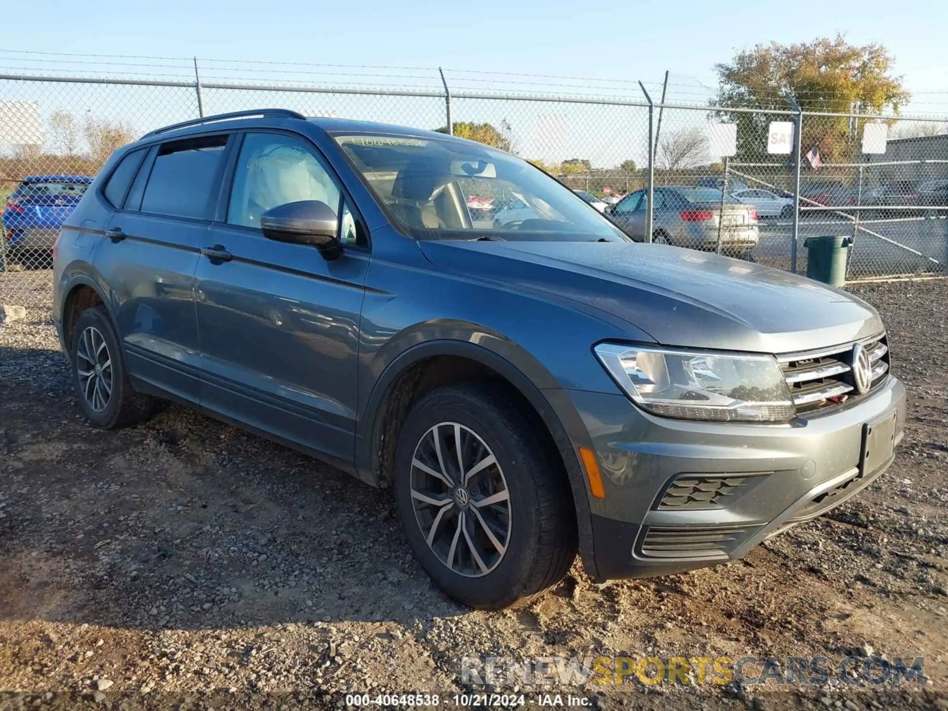 1 fotografías del automóvil dañado 3VV0B7AX5MM000806 VOLKSWAGEN TIGUAN 2021