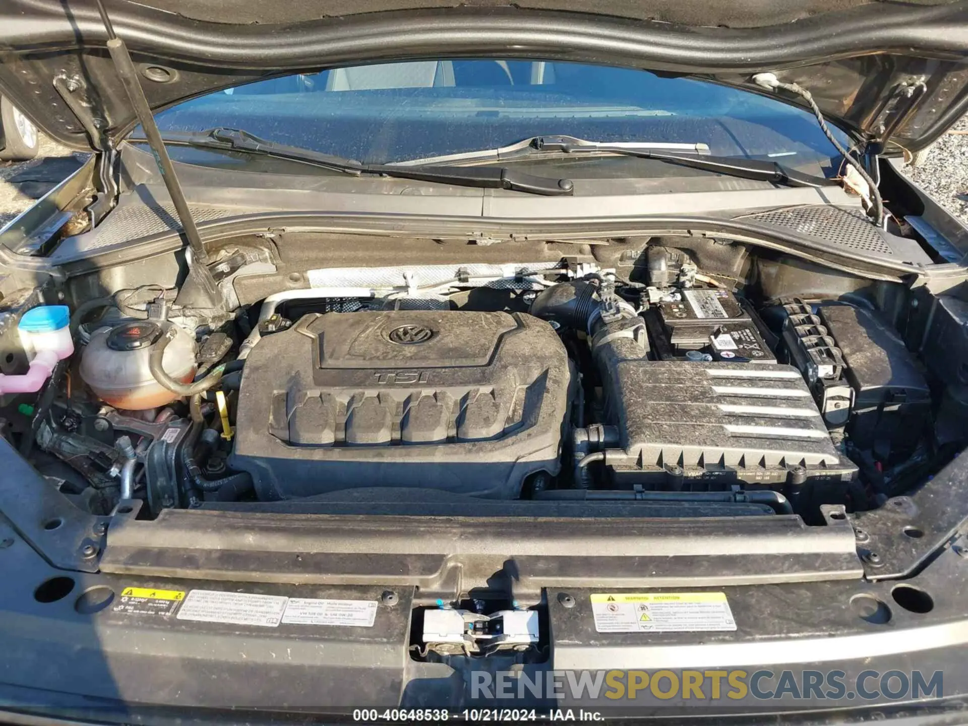 10 fotografías del automóvil dañado 3VV0B7AX5MM000806 VOLKSWAGEN TIGUAN 2021