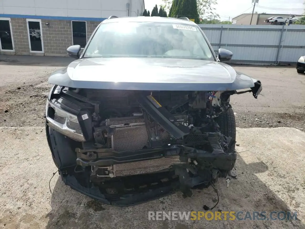 5 fotografías del automóvil dañado 3VV0B7AX7MM026632 VOLKSWAGEN TIGUAN 2021