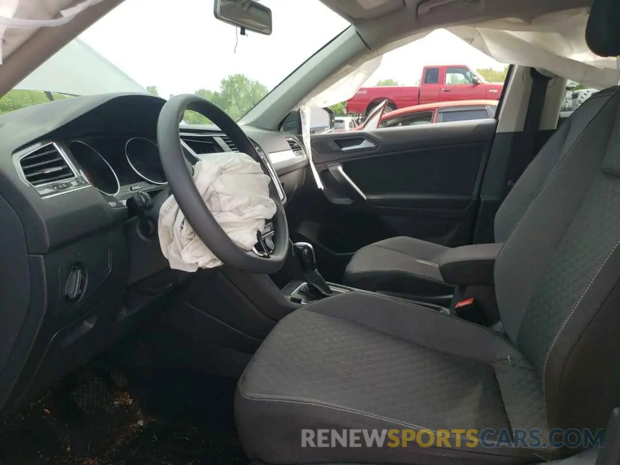 7 fotografías del automóvil dañado 3VV0B7AX7MM026632 VOLKSWAGEN TIGUAN 2021