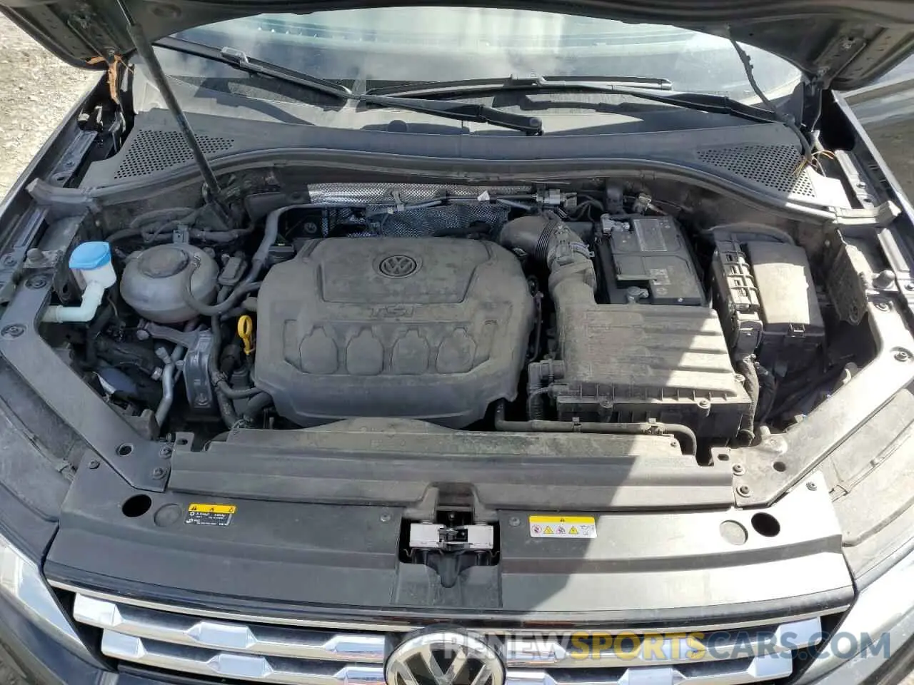14 fotografías del automóvil dañado 3VV0B7AX8MM072597 VOLKSWAGEN TIGUAN 2021