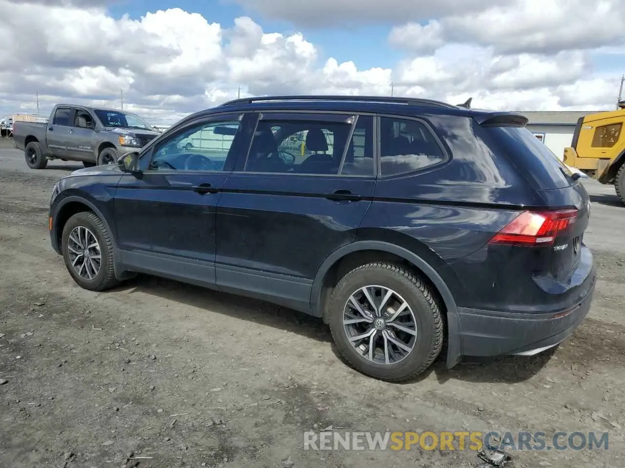 2 fotografías del automóvil dañado 3VV0B7AX8MM072597 VOLKSWAGEN TIGUAN 2021