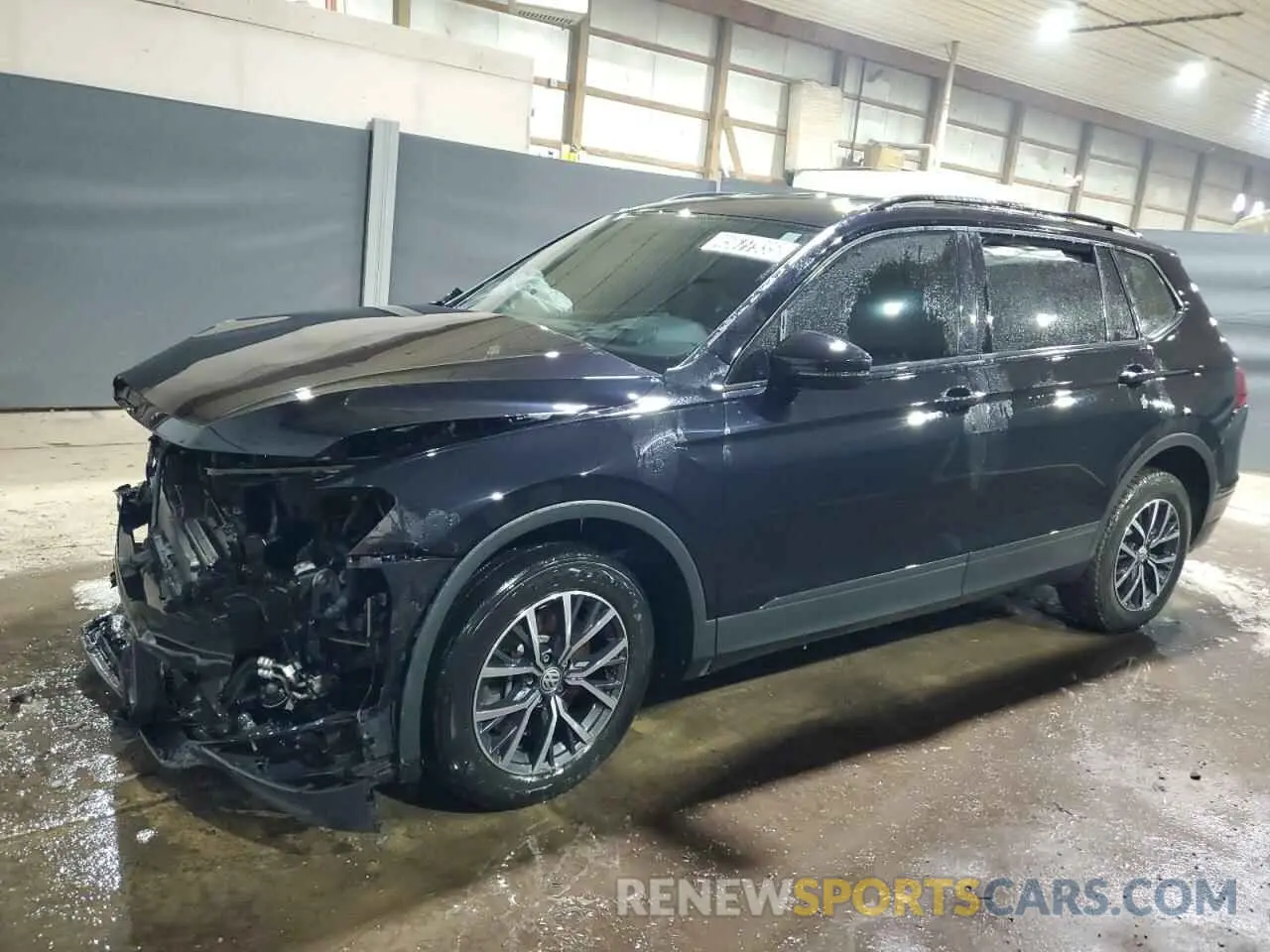 1 fotografías del automóvil dañado 3VV0B7AX9MM007127 VOLKSWAGEN TIGUAN 2021