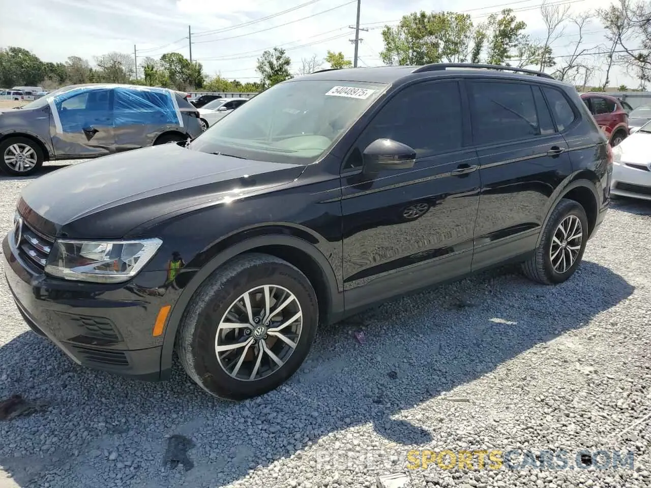 1 fotografías del automóvil dañado 3VV1B7AX1MM066726 VOLKSWAGEN TIGUAN 2021