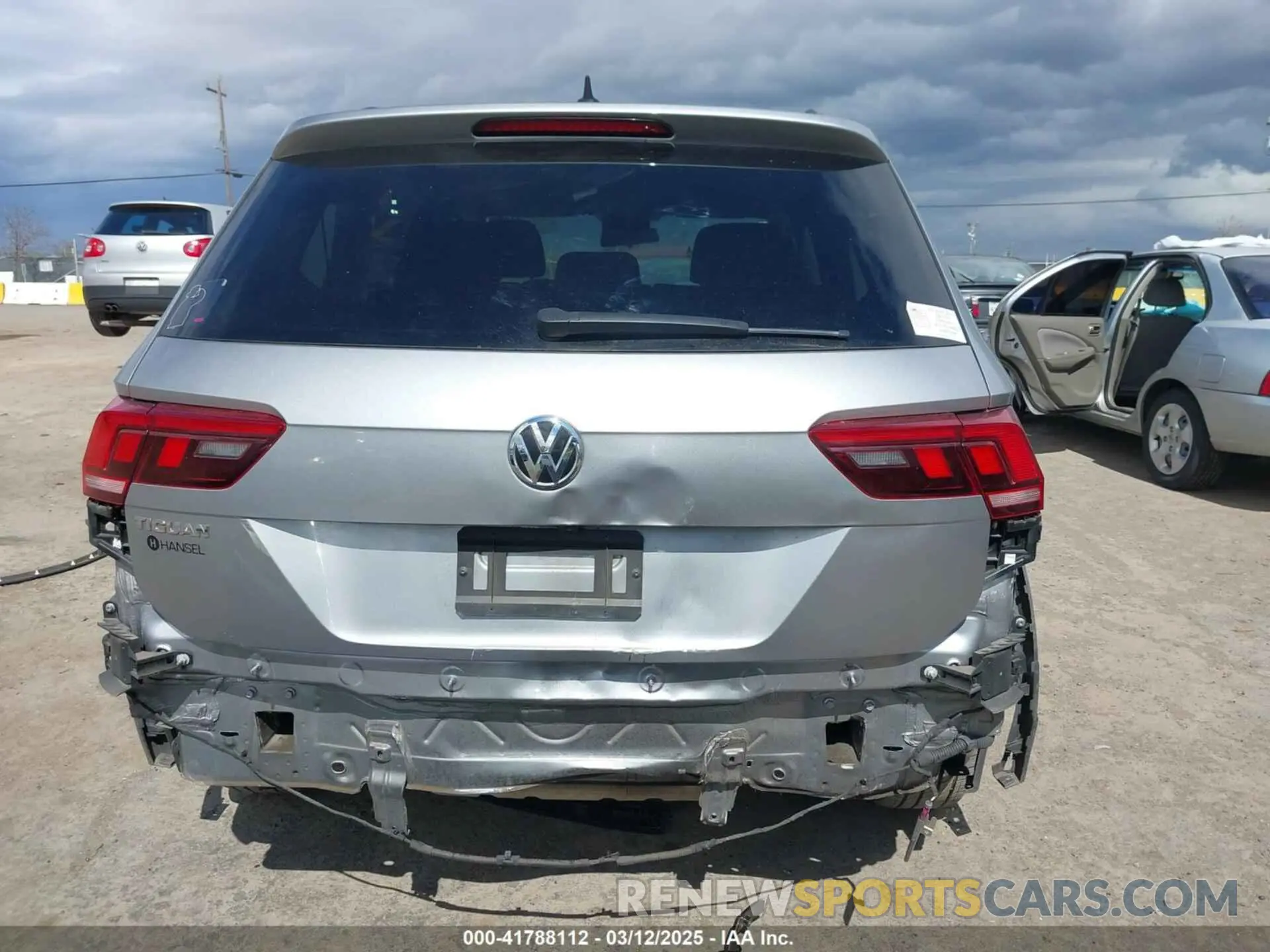 17 fotografías del automóvil dañado 3VV1B7AX1MM070775 VOLKSWAGEN TIGUAN 2021