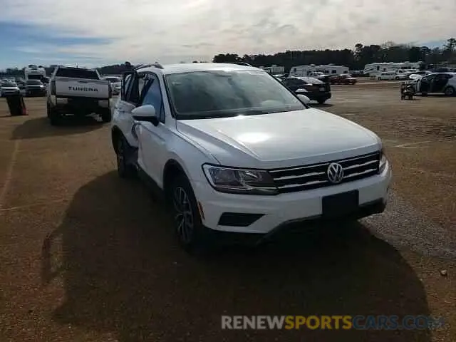 11 fotografías del automóvil dañado 3VV1B7AX3MM045392 VOLKSWAGEN TIGUAN 2021