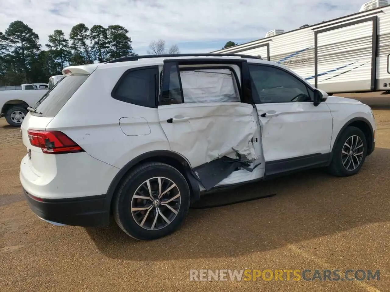 3 fotografías del automóvil dañado 3VV1B7AX3MM045392 VOLKSWAGEN TIGUAN 2021