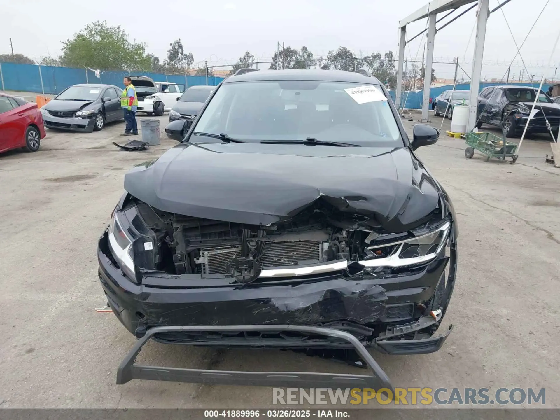 12 fotografías del automóvil dañado 3VV1B7AX4MM025586 VOLKSWAGEN TIGUAN 2021
