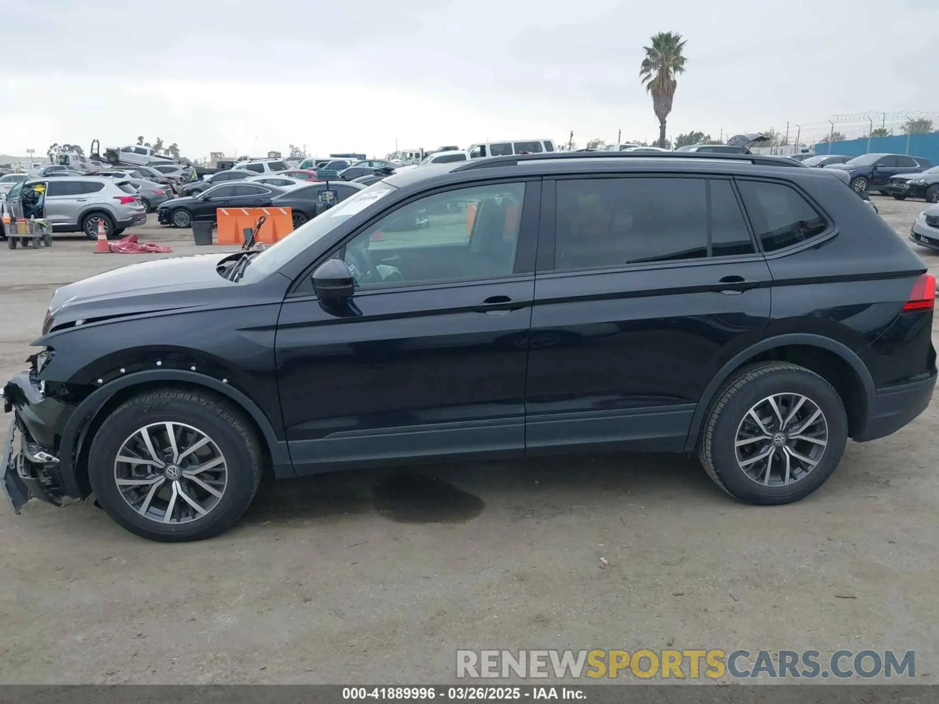 14 fotografías del automóvil dañado 3VV1B7AX4MM025586 VOLKSWAGEN TIGUAN 2021