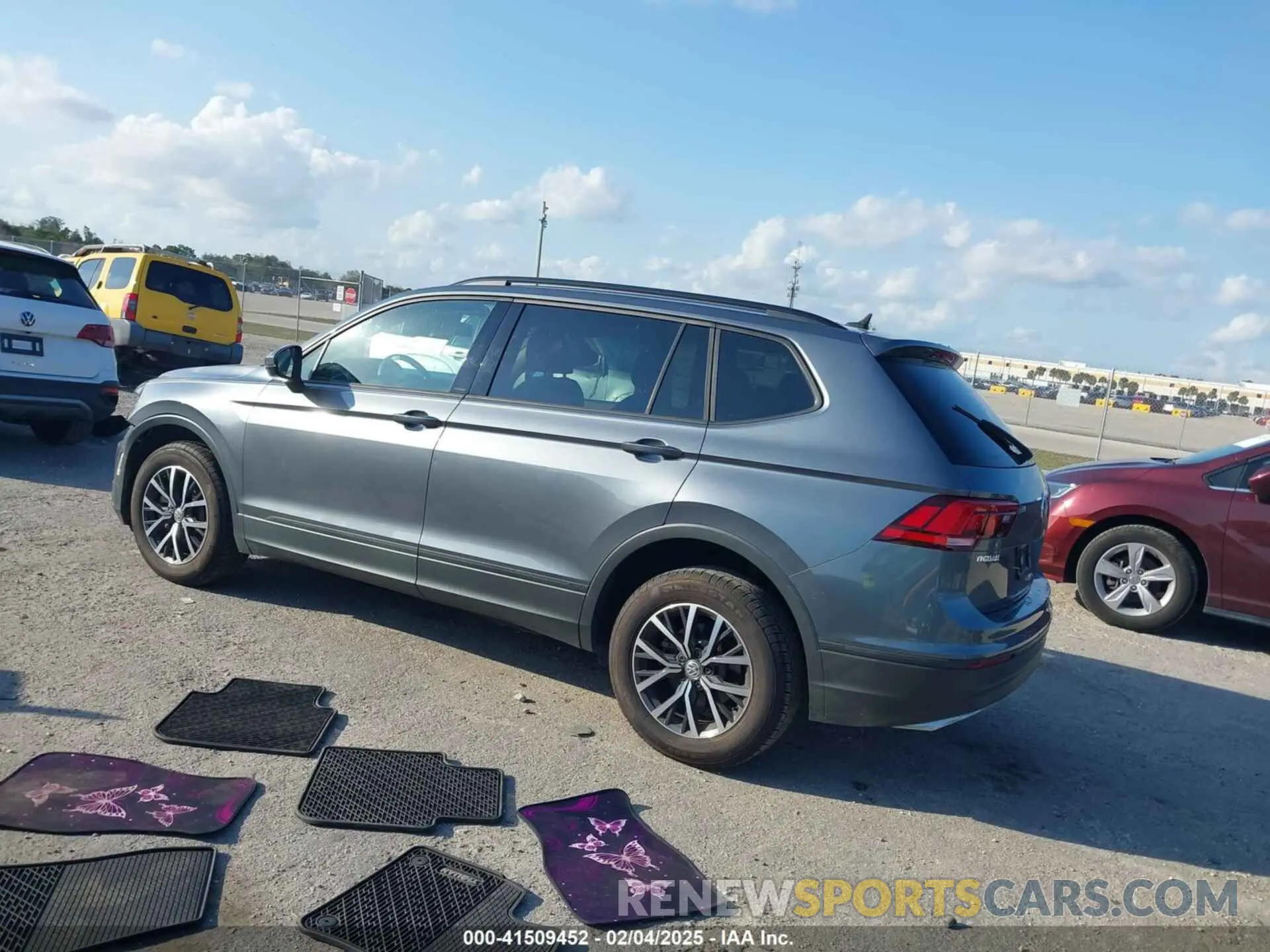 3 fotografías del automóvil dañado 3VV1B7AX5MM081763 VOLKSWAGEN TIGUAN 2021