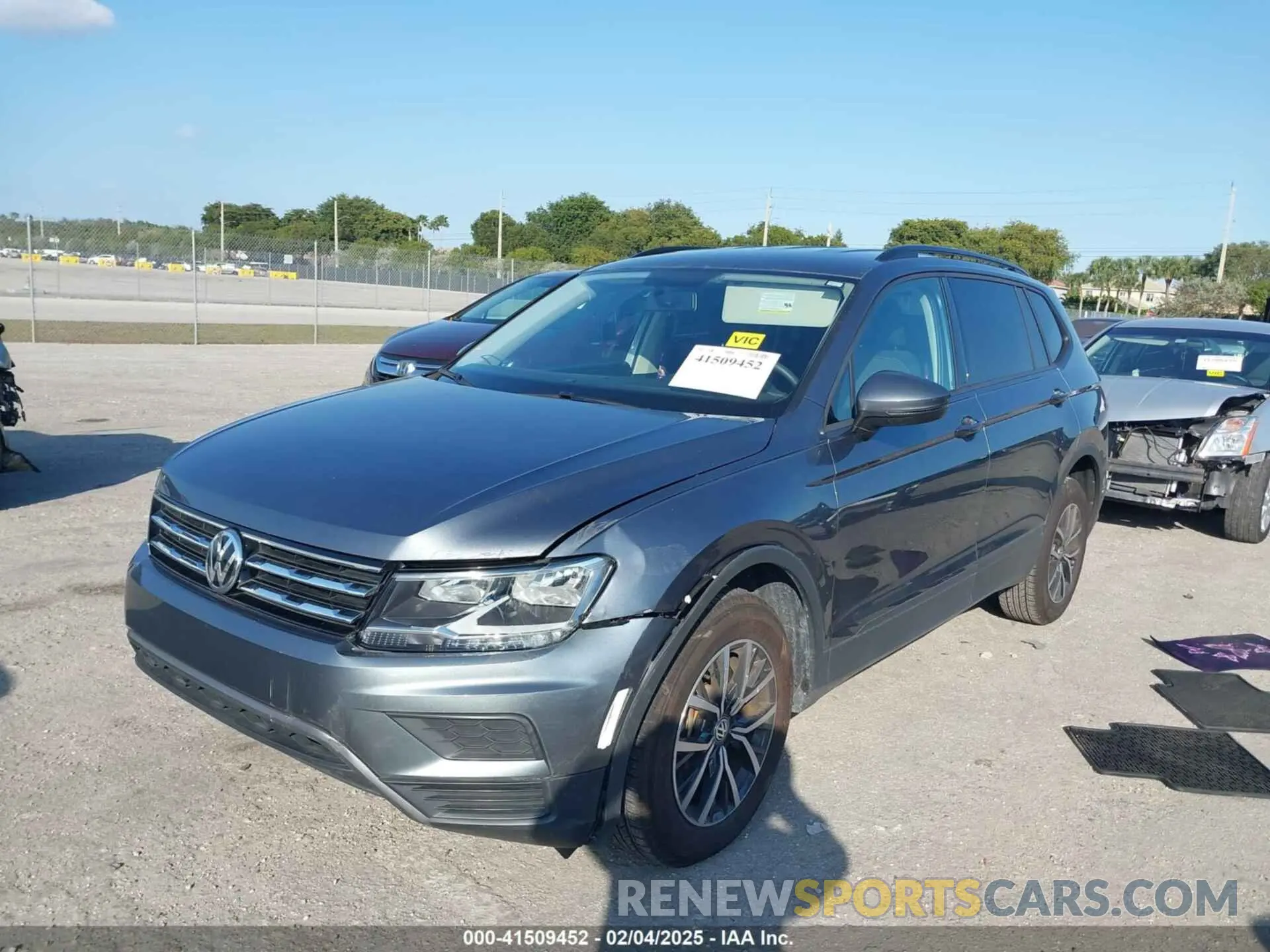 6 fotografías del automóvil dañado 3VV1B7AX5MM081763 VOLKSWAGEN TIGUAN 2021