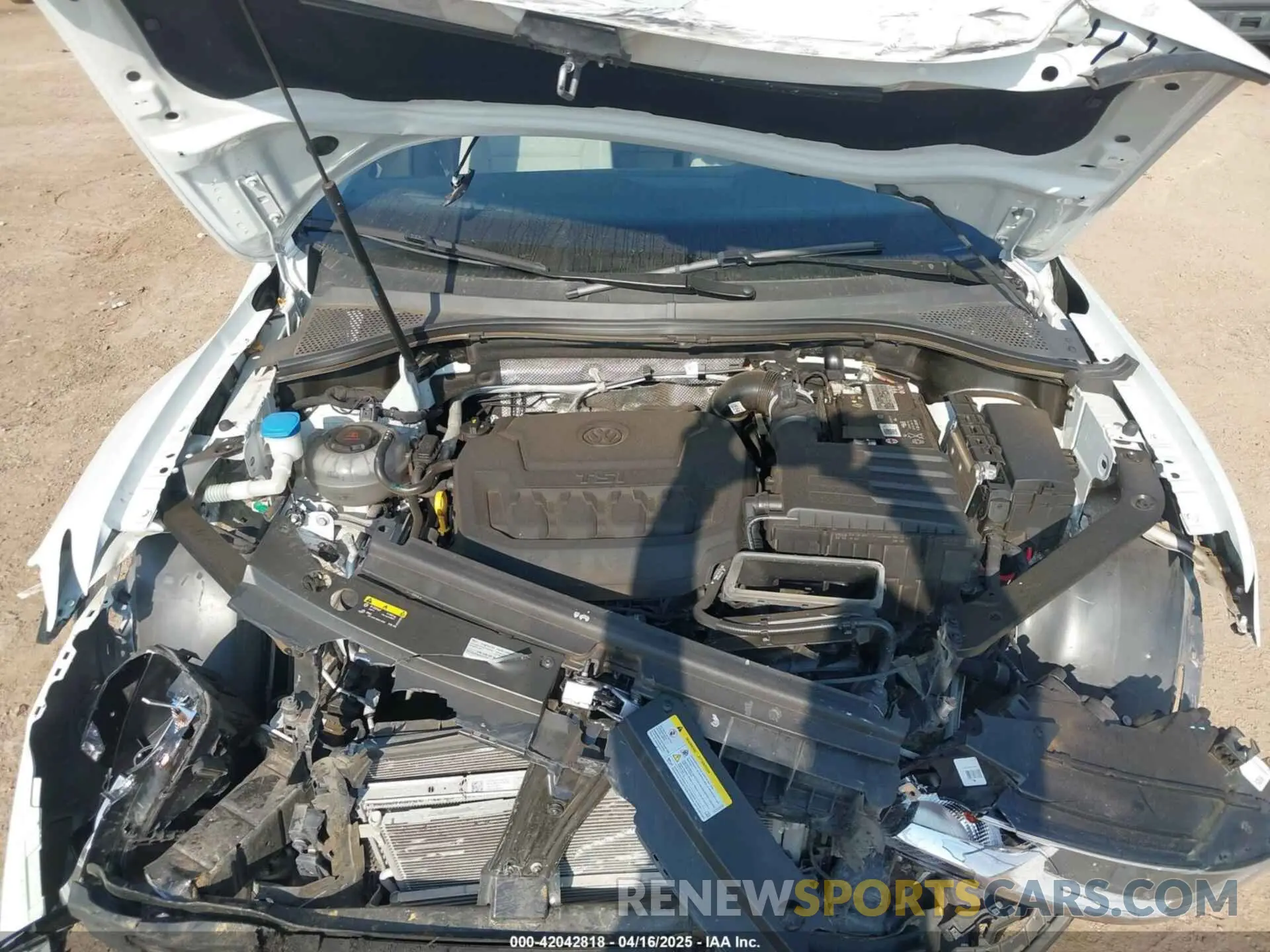 10 fotografías del automóvil dañado 3VV1B7AX6MM110493 VOLKSWAGEN TIGUAN 2021