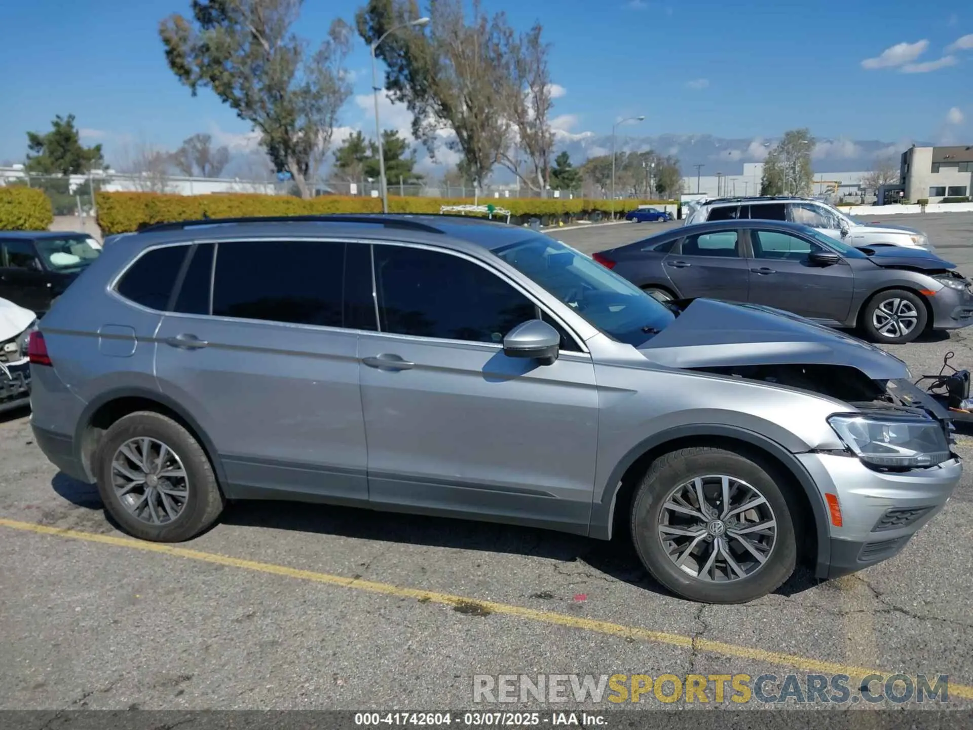 14 fotografías del automóvil dañado 3VV1B7AX6MM131036 VOLKSWAGEN TIGUAN 2021