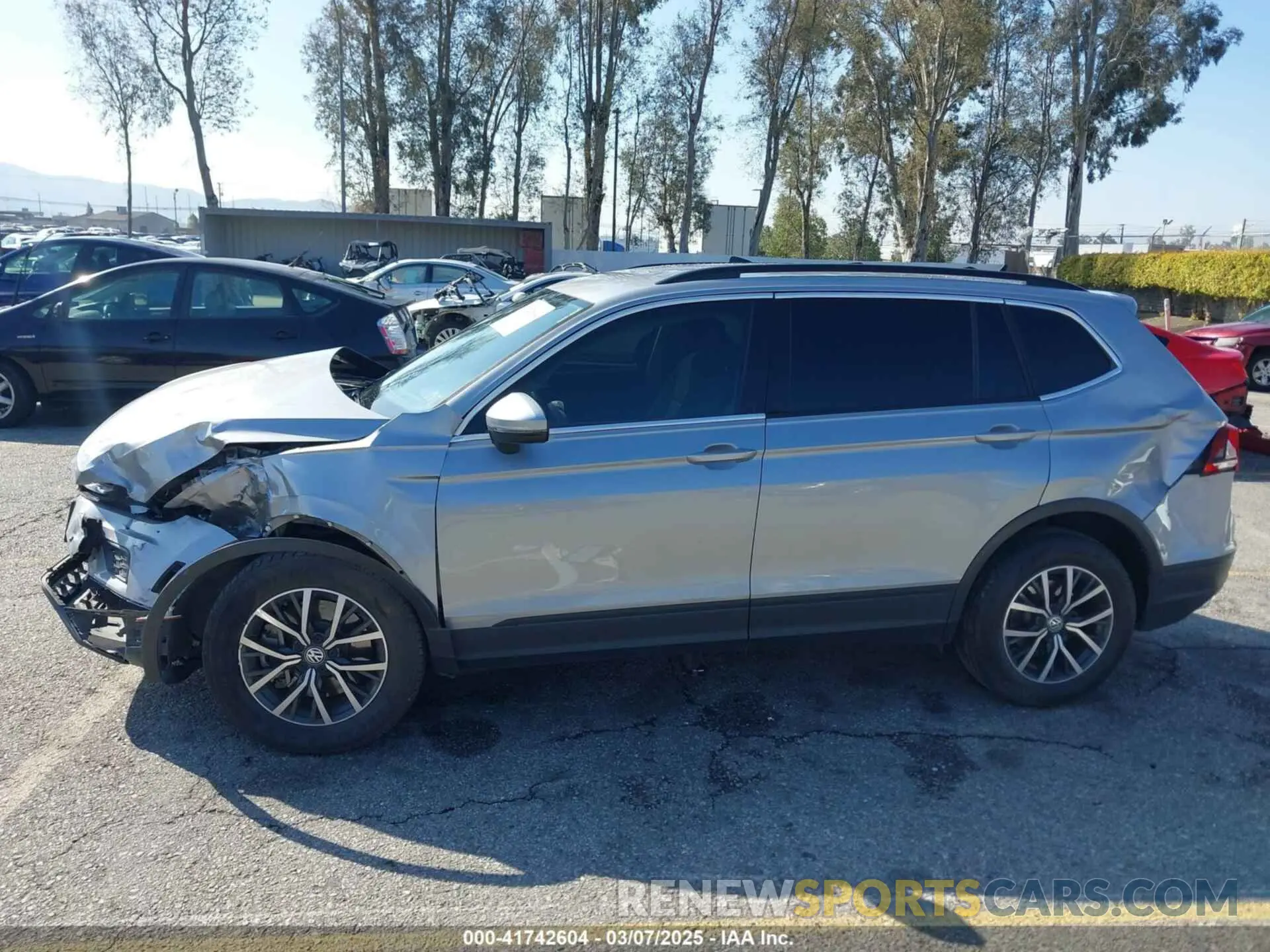 15 fotografías del automóvil dañado 3VV1B7AX6MM131036 VOLKSWAGEN TIGUAN 2021