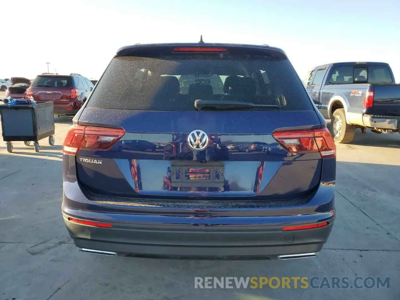 6 fotografías del automóvil dañado 3VV1B7AX7MM109451 VOLKSWAGEN TIGUAN 2021