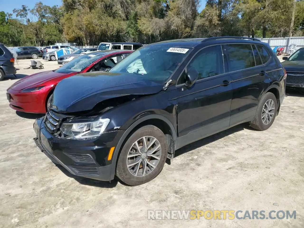 1 fotografías del automóvil dañado 3VV1B7AX8MM008418 VOLKSWAGEN TIGUAN 2021