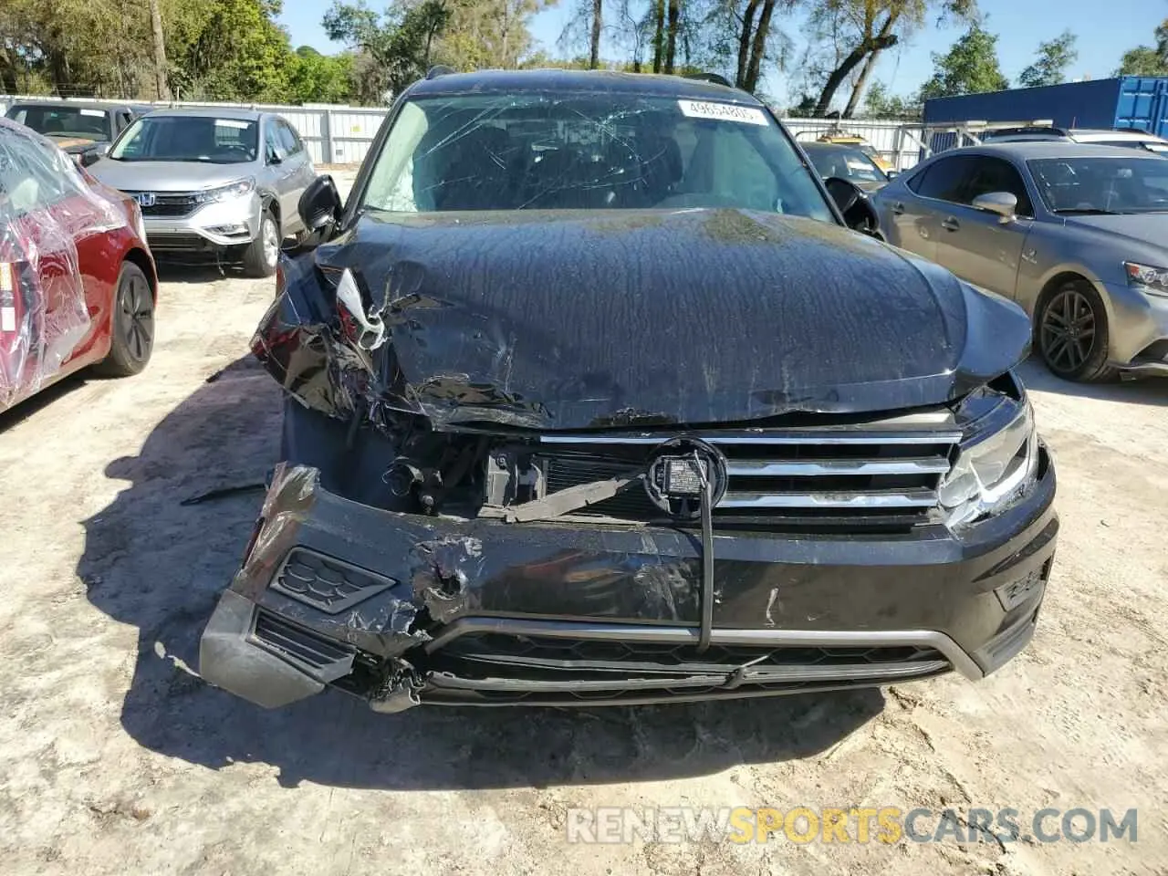 5 fotografías del automóvil dañado 3VV1B7AX8MM008418 VOLKSWAGEN TIGUAN 2021
