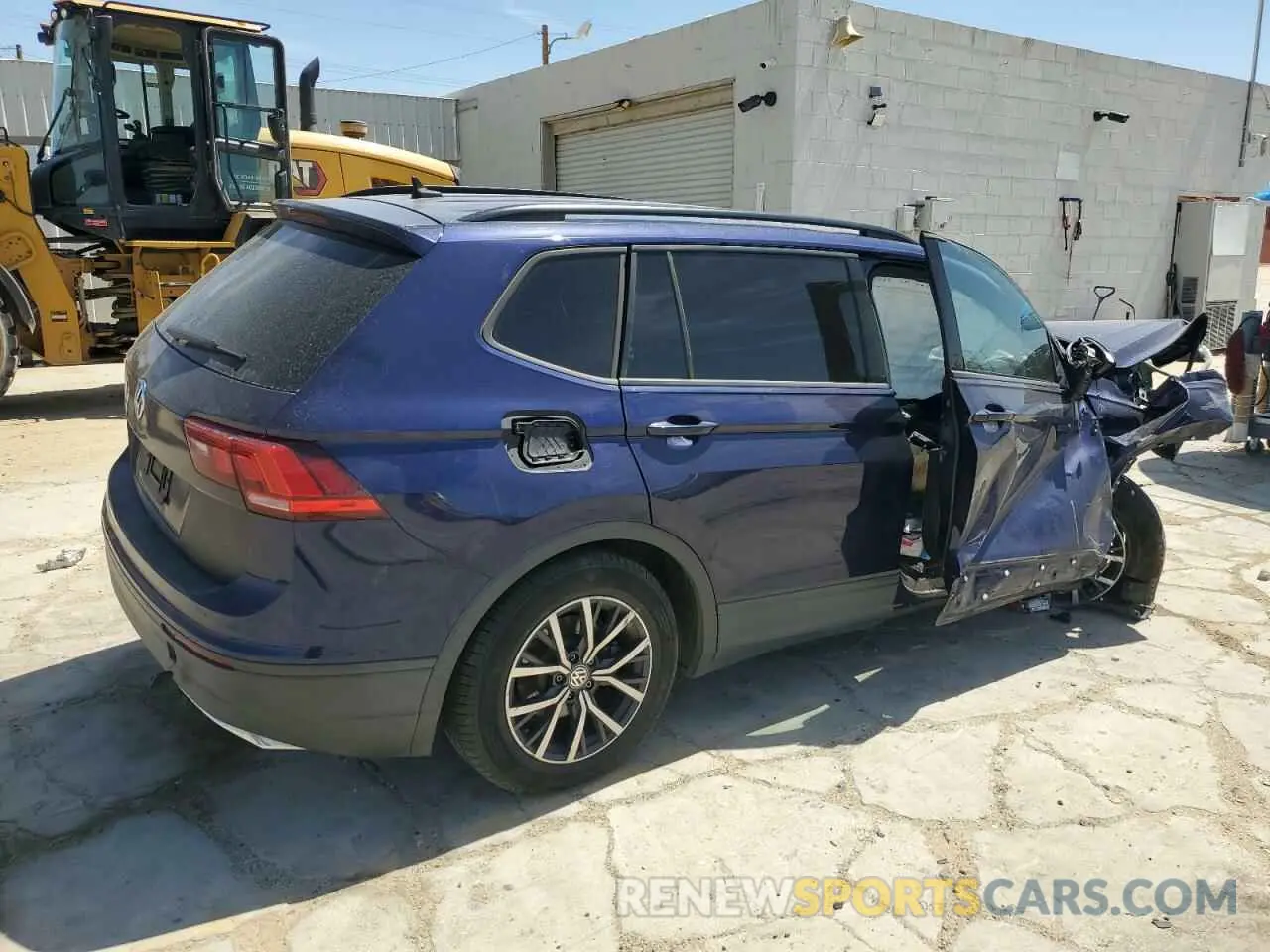 3 fotografías del automóvil dañado 3VV1B7AX8MM057067 VOLKSWAGEN TIGUAN 2021