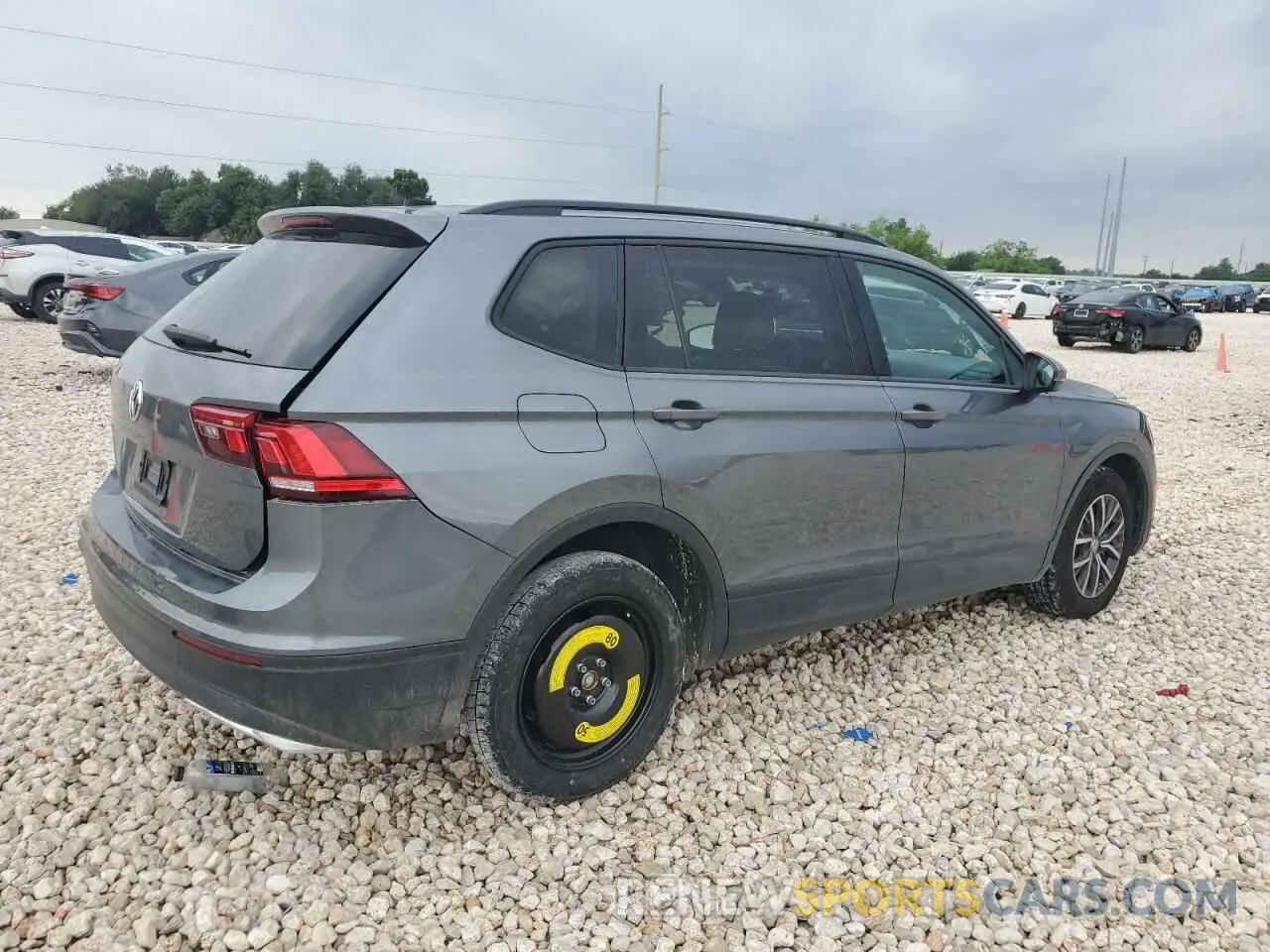 3 fotografías del automóvil dañado 3VV1B7AX9MM012624 VOLKSWAGEN TIGUAN 2021
