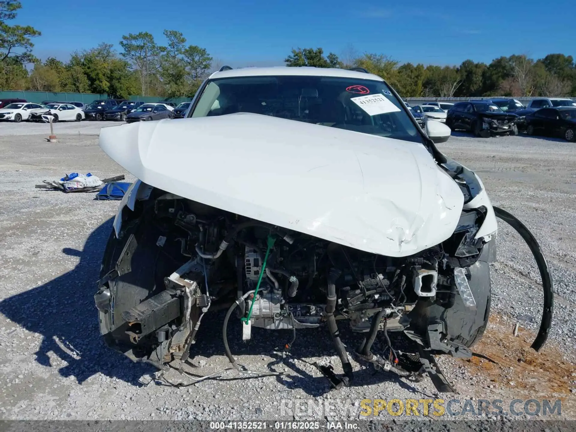 12 fotografías del automóvil dañado 3VV1B7AX9MM056025 VOLKSWAGEN TIGUAN 2021