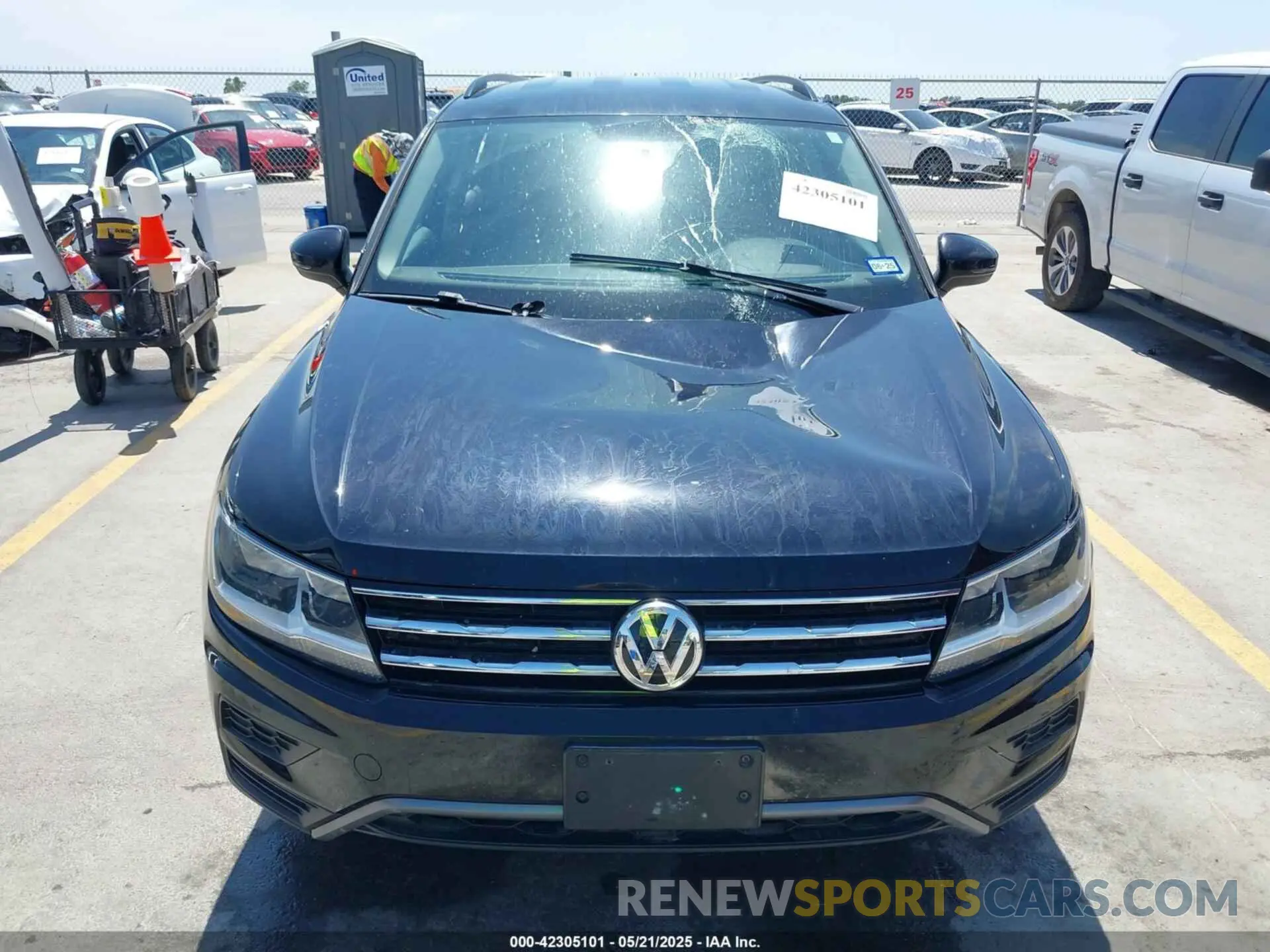 17 fotografías del automóvil dañado 3VV1B7AX9MM067347 VOLKSWAGEN TIGUAN 2021