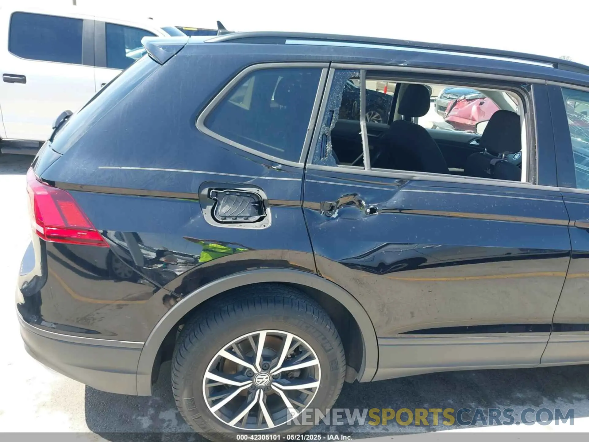 6 fotografías del automóvil dañado 3VV1B7AX9MM067347 VOLKSWAGEN TIGUAN 2021