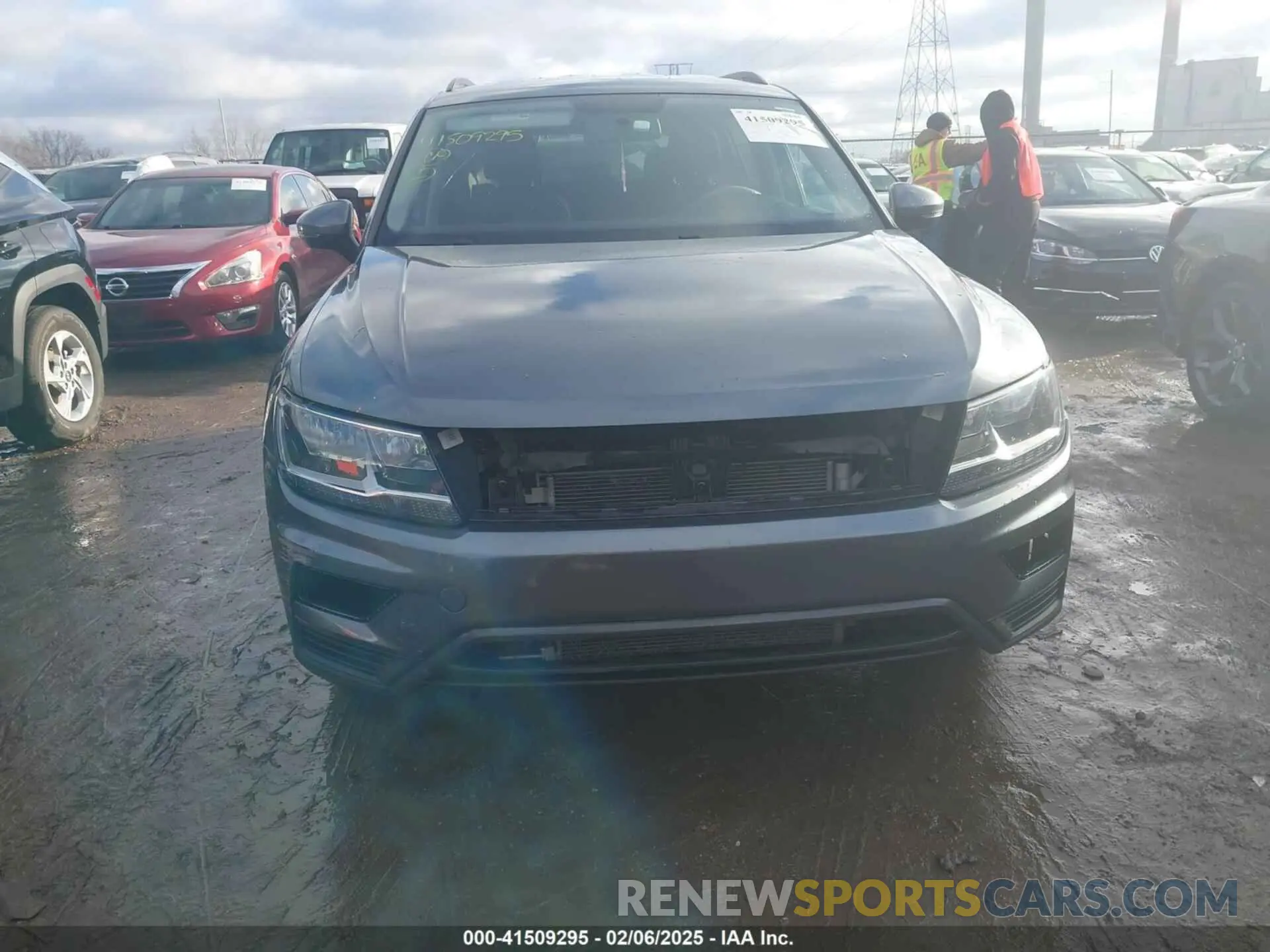 12 fotografías del automóvil dañado 3VV1B7AX9MM075450 VOLKSWAGEN TIGUAN 2021