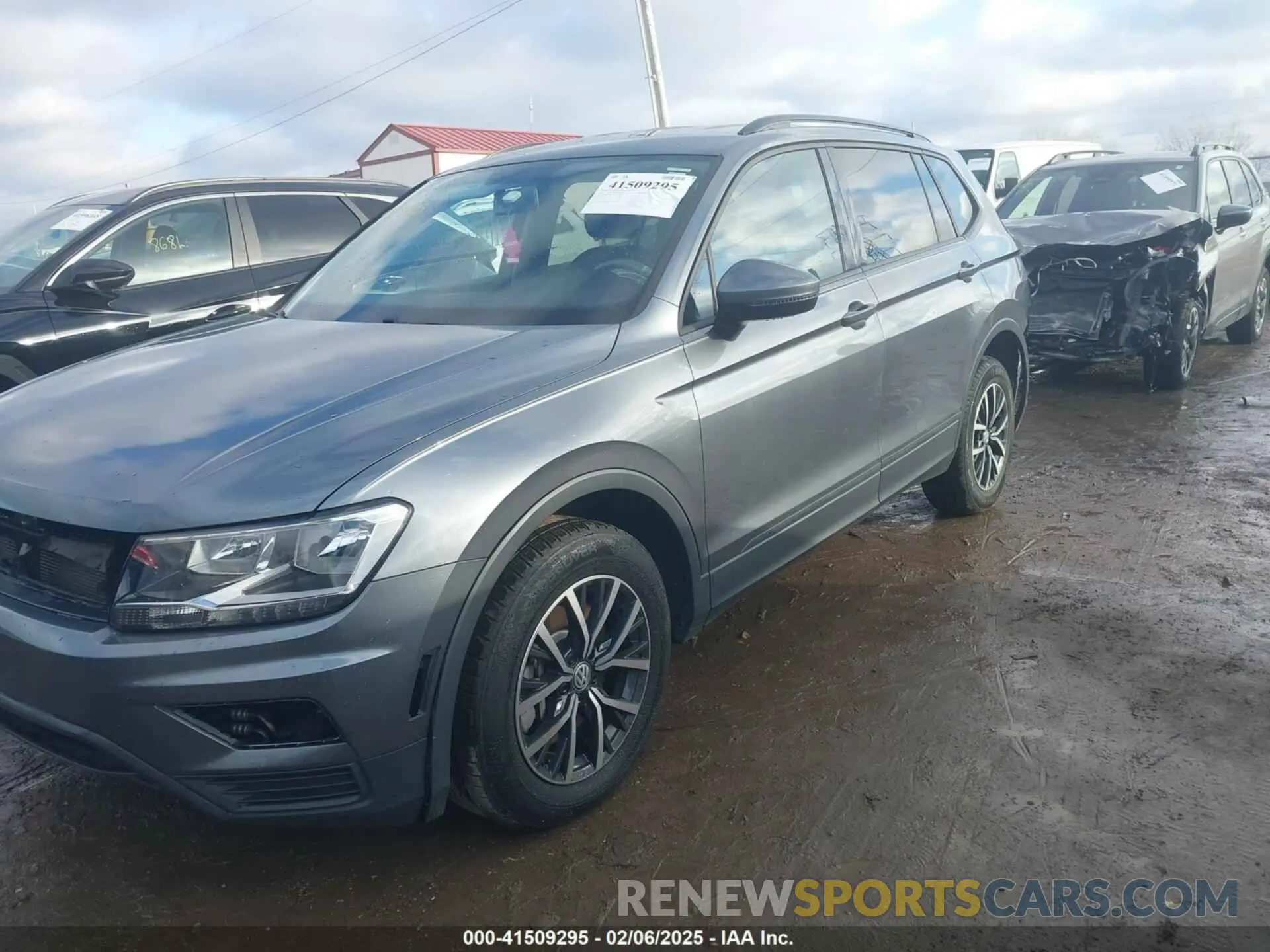 14 fotografías del automóvil dañado 3VV1B7AX9MM075450 VOLKSWAGEN TIGUAN 2021