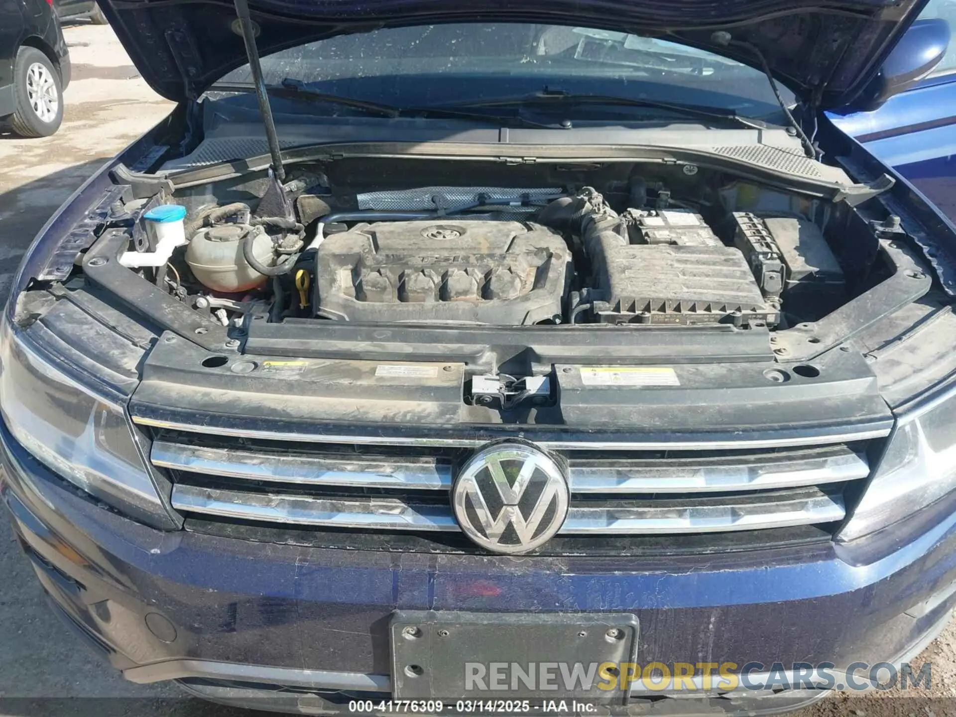 10 fotografías del automóvil dañado 3VV1B7AXXMM012292 VOLKSWAGEN TIGUAN 2021