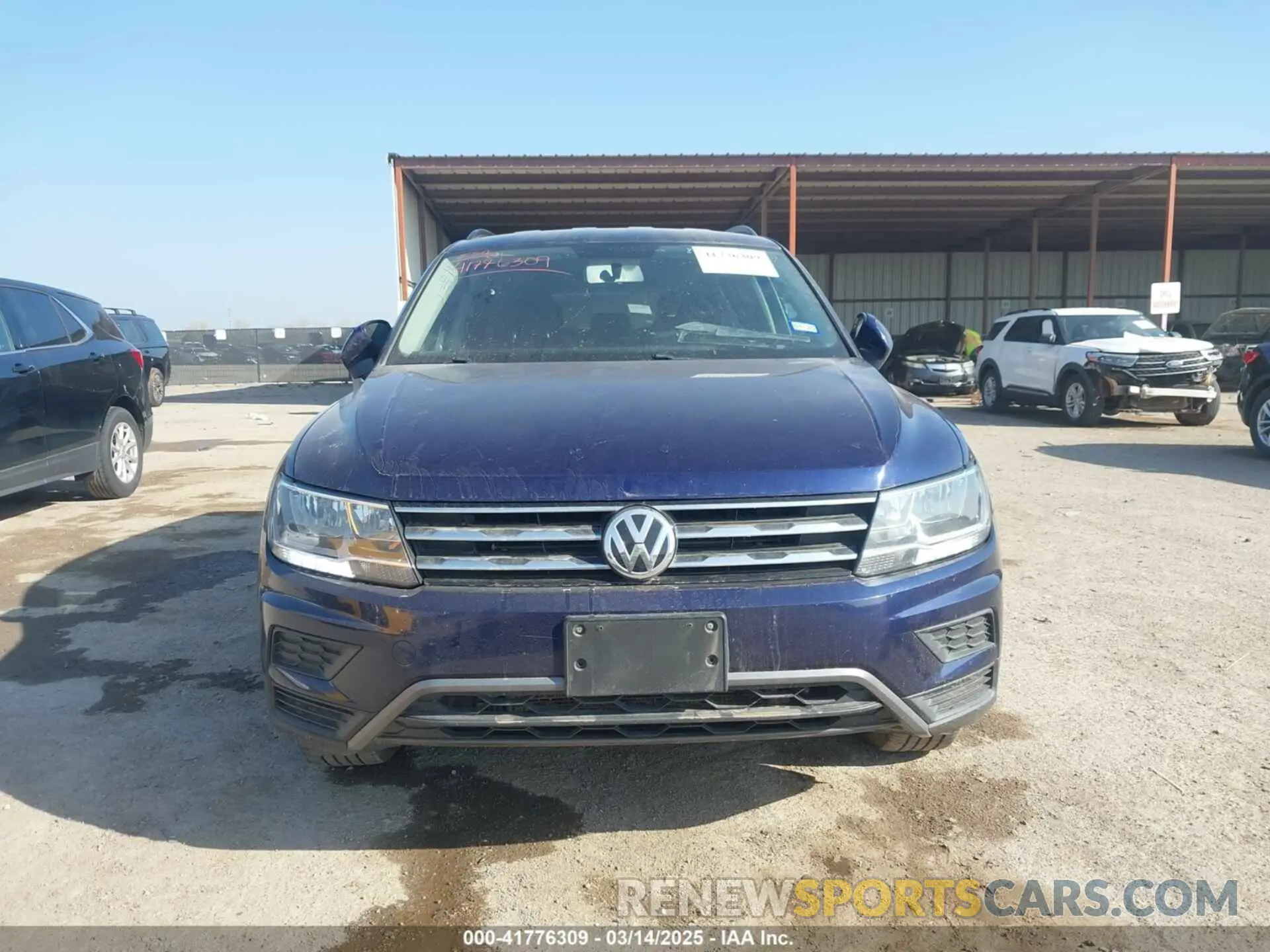 13 fotografías del automóvil dañado 3VV1B7AXXMM012292 VOLKSWAGEN TIGUAN 2021