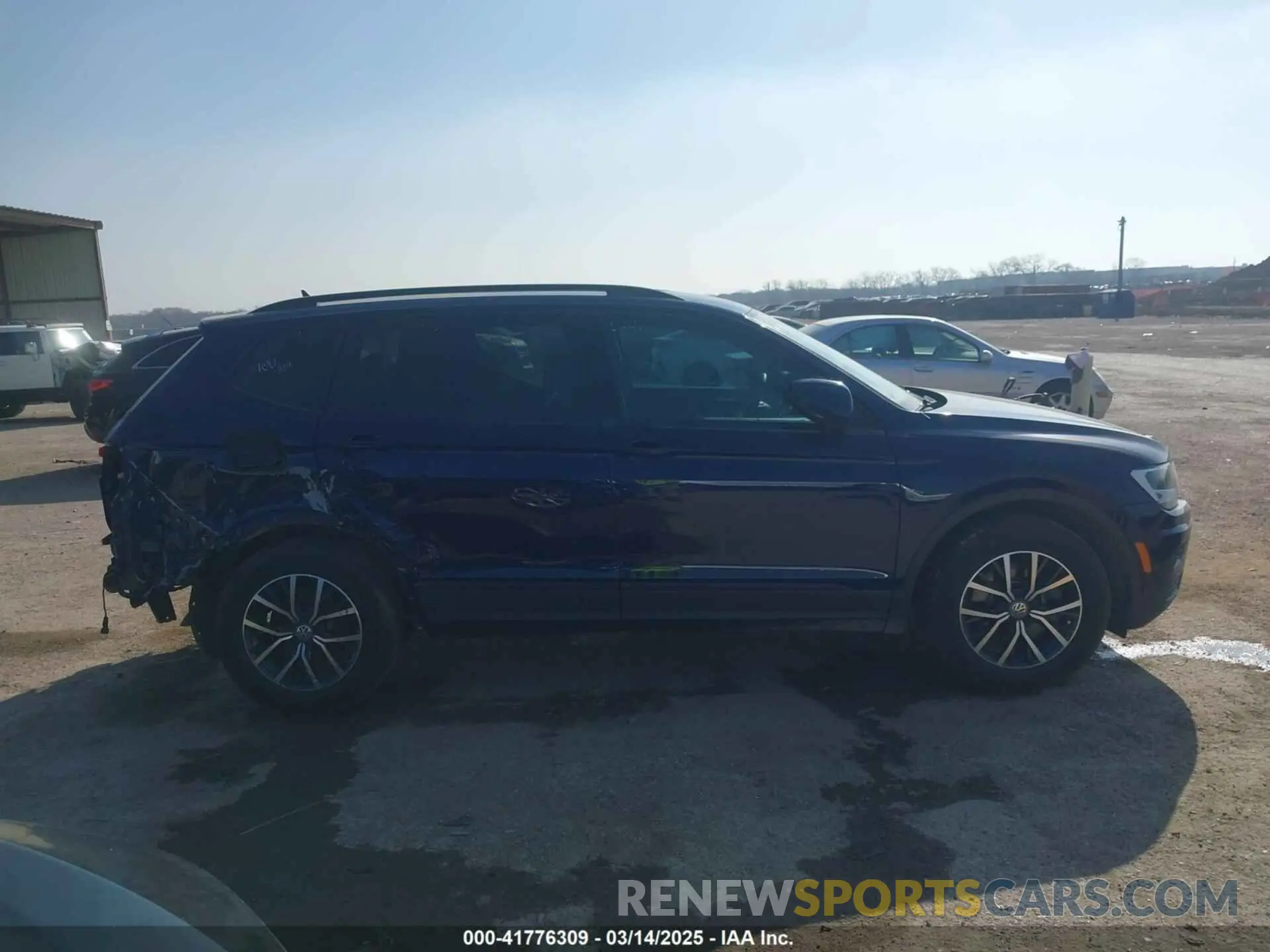 14 fotografías del automóvil dañado 3VV1B7AXXMM012292 VOLKSWAGEN TIGUAN 2021