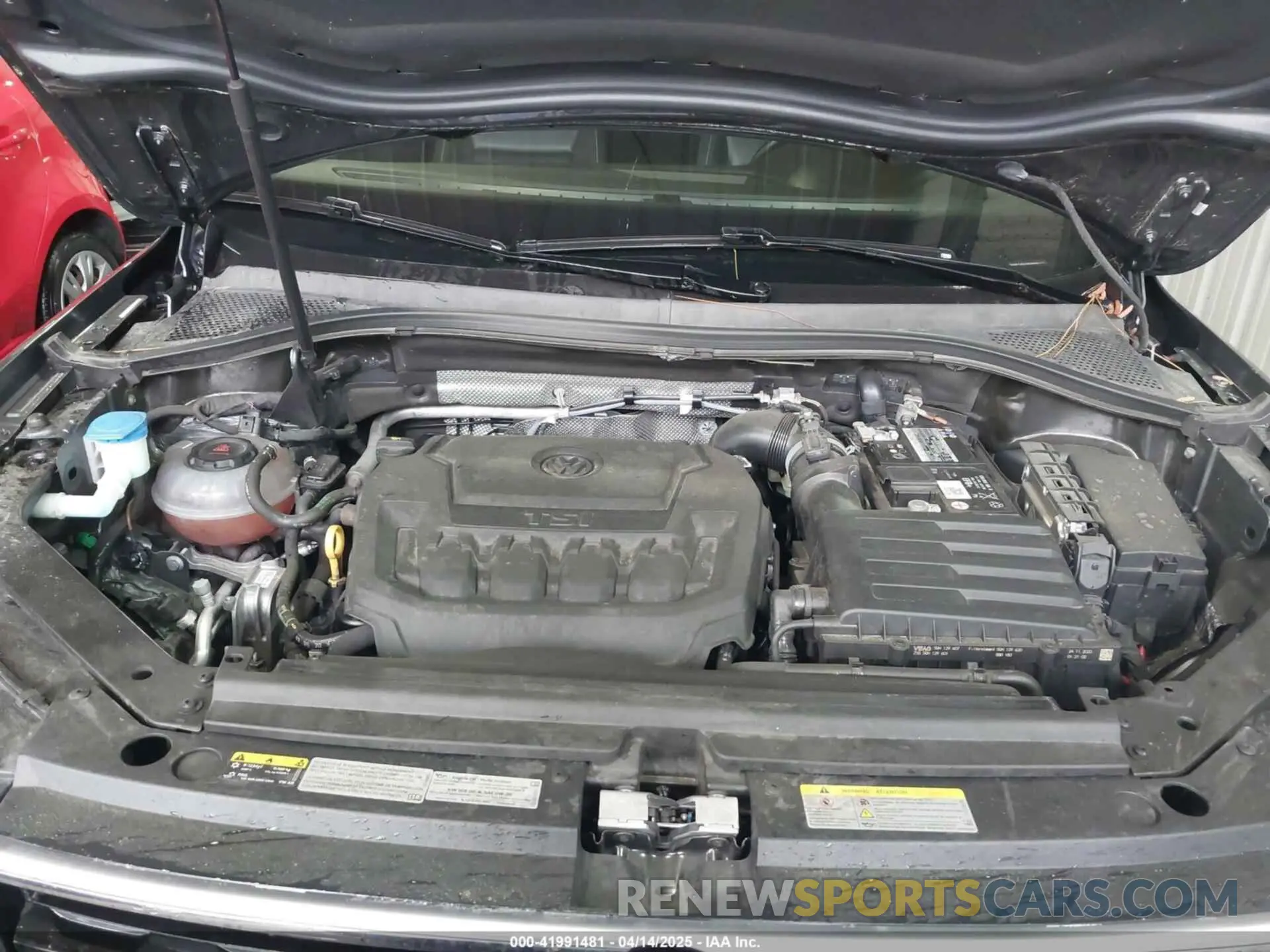10 fotografías del automóvil dañado 3VV2B7AX0MM039117 VOLKSWAGEN TIGUAN 2021