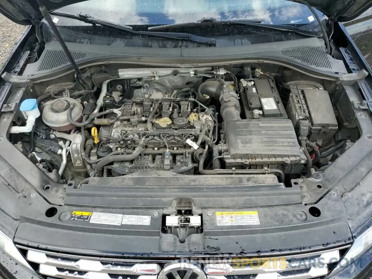 12 fotografías del automóvil dañado 3VV2B7AX1MM005946 VOLKSWAGEN TIGUAN 2021