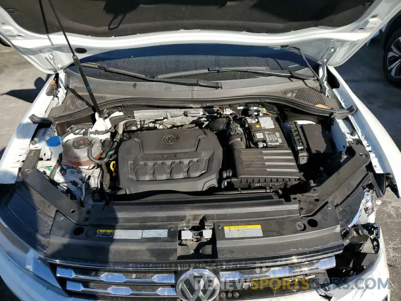 12 fotografías del automóvil dañado 3VV2B7AX1MM010046 VOLKSWAGEN TIGUAN 2021