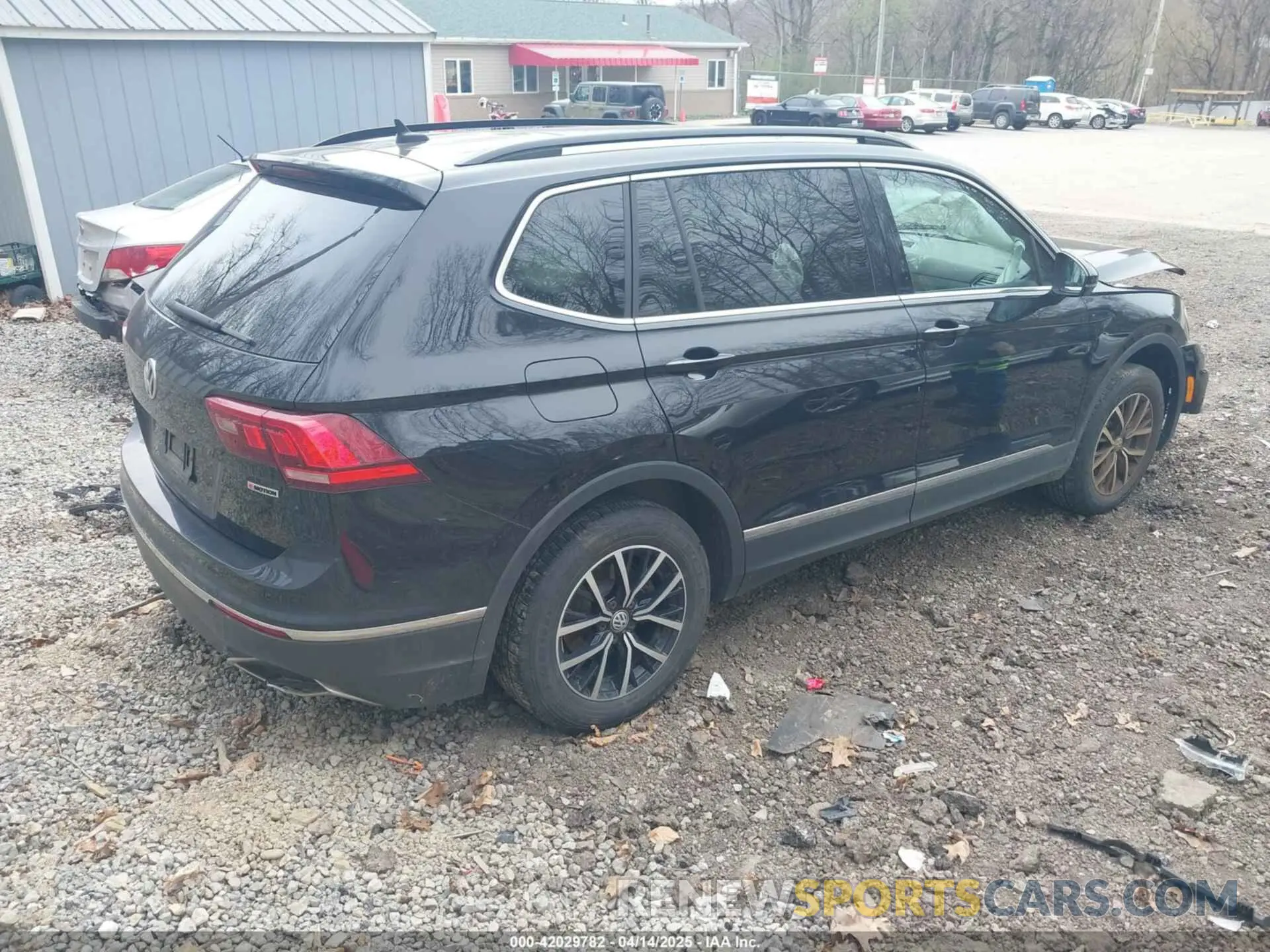 4 fotografías del automóvil dañado 3VV2B7AX1MM021516 VOLKSWAGEN TIGUAN 2021