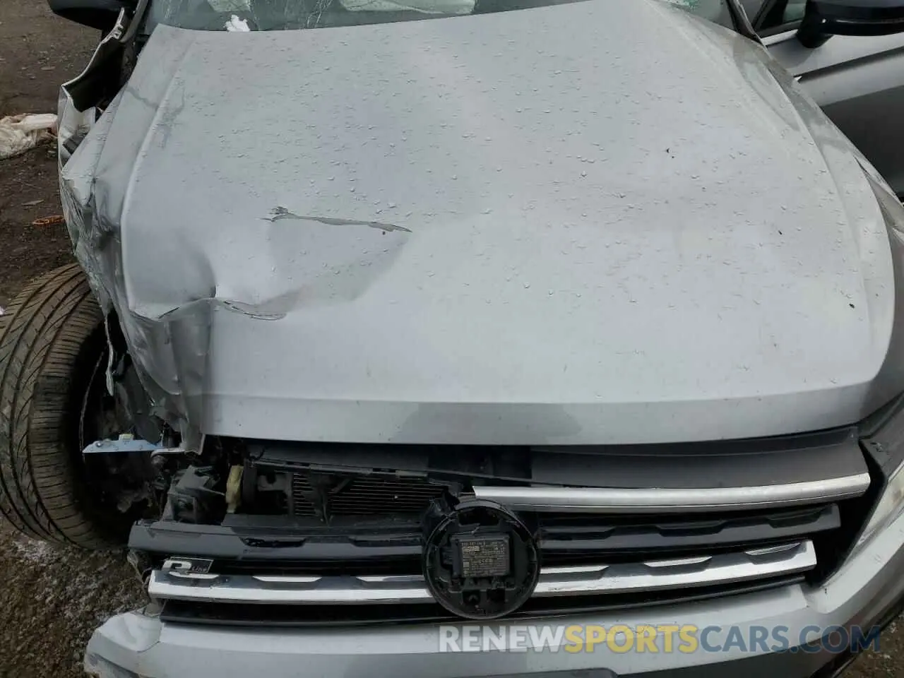 11 fotografías del automóvil dañado 3VV2B7AX1MM113659 VOLKSWAGEN TIGUAN 2021