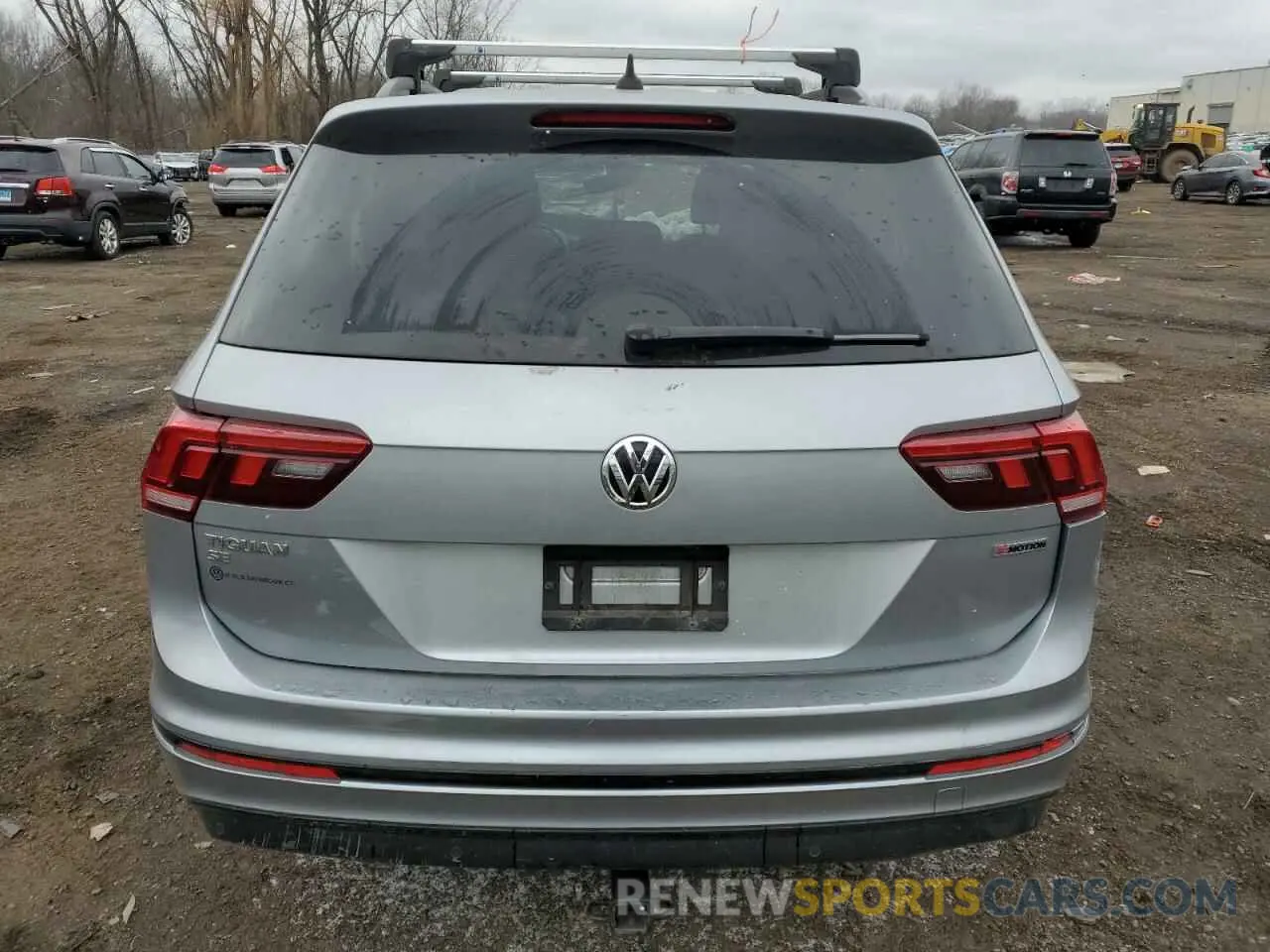 6 fotografías del automóvil dañado 3VV2B7AX1MM113659 VOLKSWAGEN TIGUAN 2021