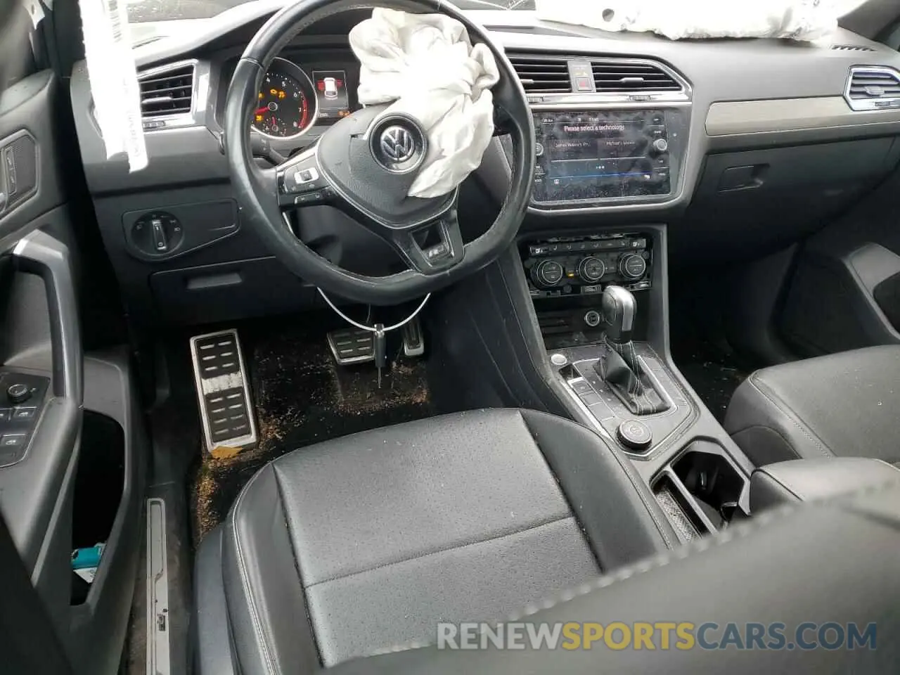 8 fotografías del automóvil dañado 3VV2B7AX1MM113659 VOLKSWAGEN TIGUAN 2021