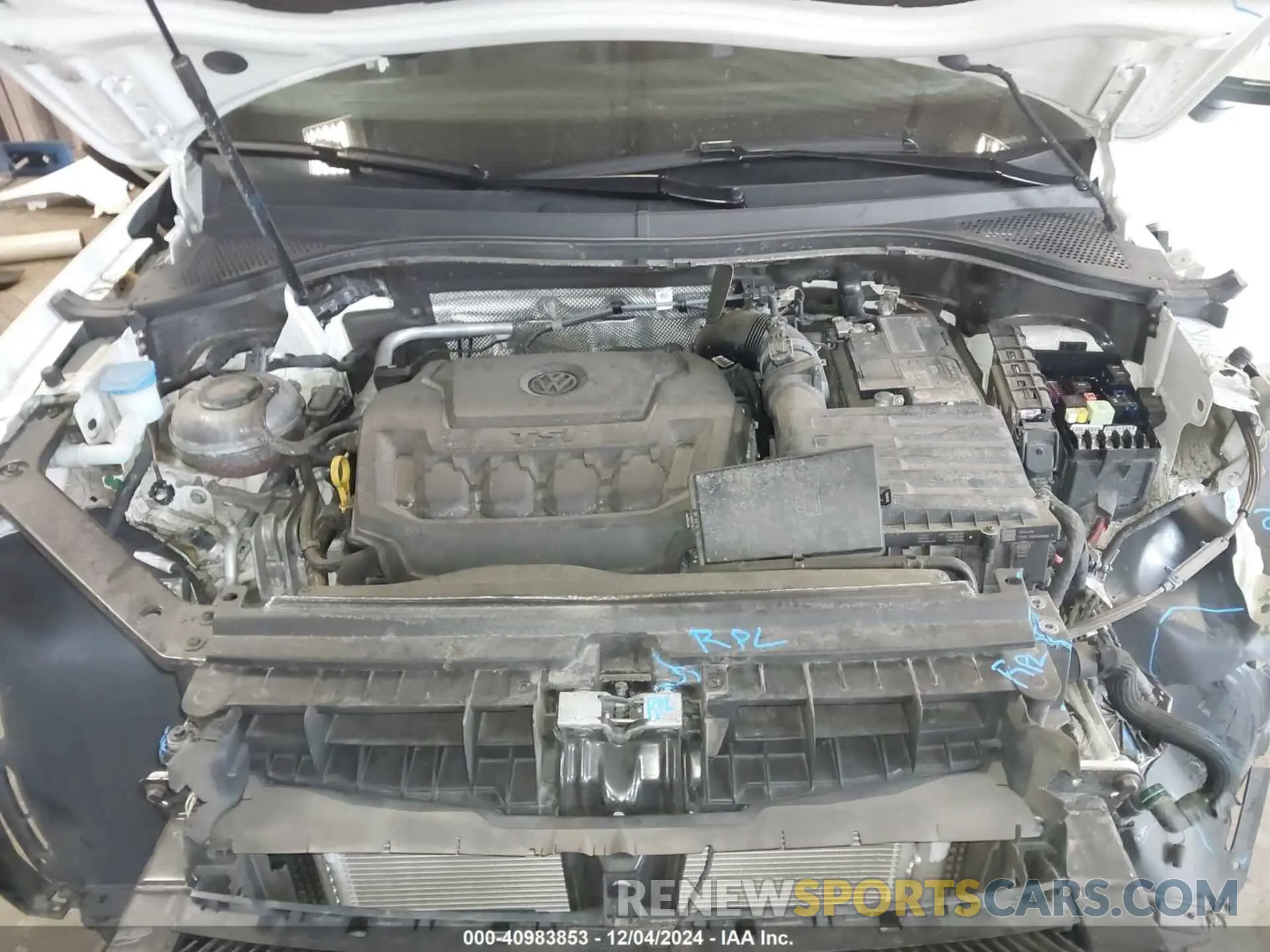 10 fotografías del automóvil dañado 3VV2B7AX1MM142501 VOLKSWAGEN TIGUAN 2021