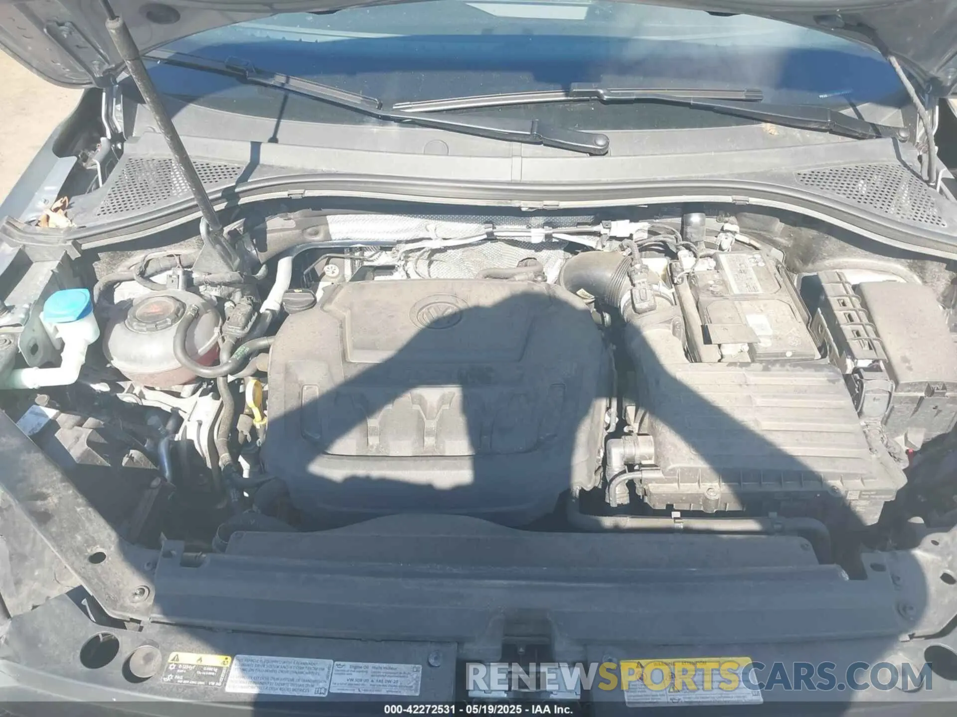 10 fotografías del automóvil dañado 3VV2B7AX1MM142823 VOLKSWAGEN TIGUAN 2021