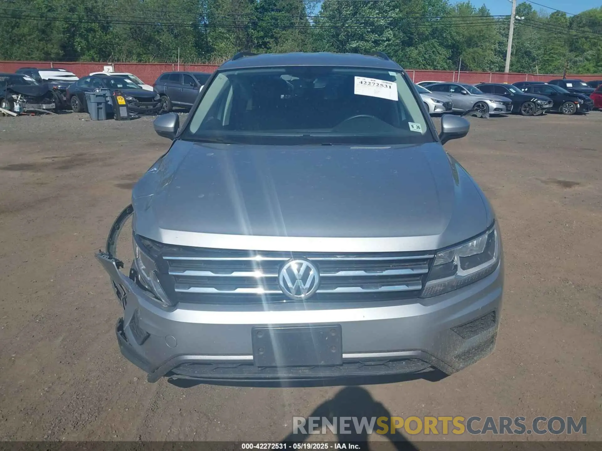 12 fotografías del automóvil dañado 3VV2B7AX1MM142823 VOLKSWAGEN TIGUAN 2021