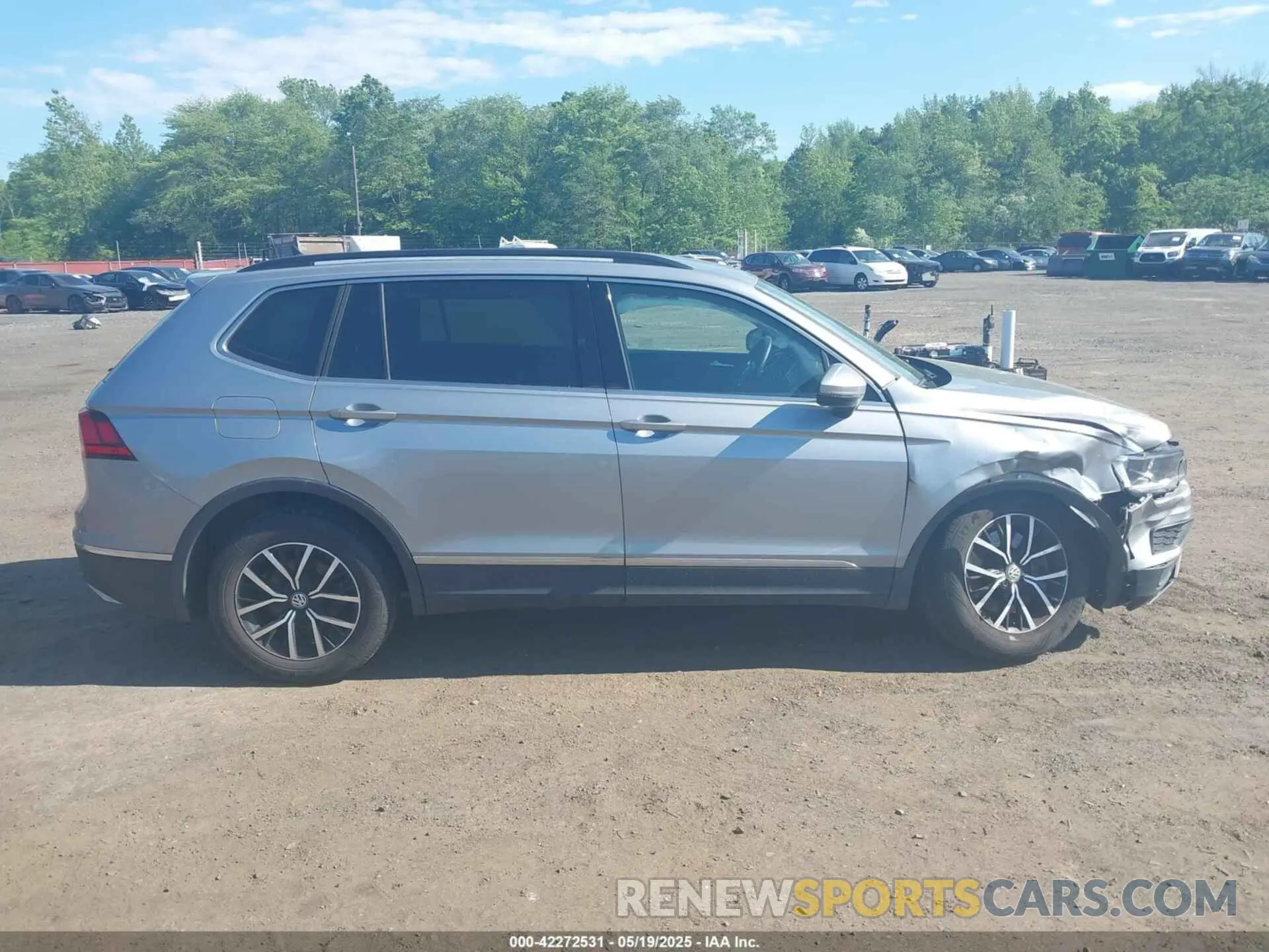 13 fotografías del automóvil dañado 3VV2B7AX1MM142823 VOLKSWAGEN TIGUAN 2021